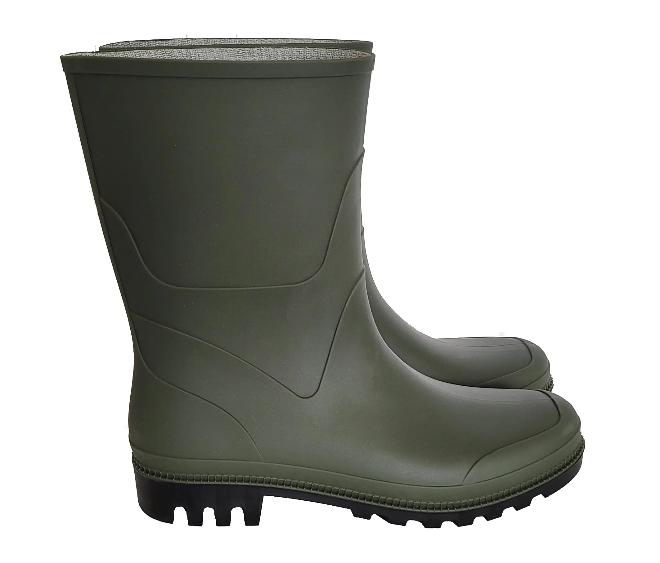 PowerSafe Gummistiefel PVC halbhoch grün 