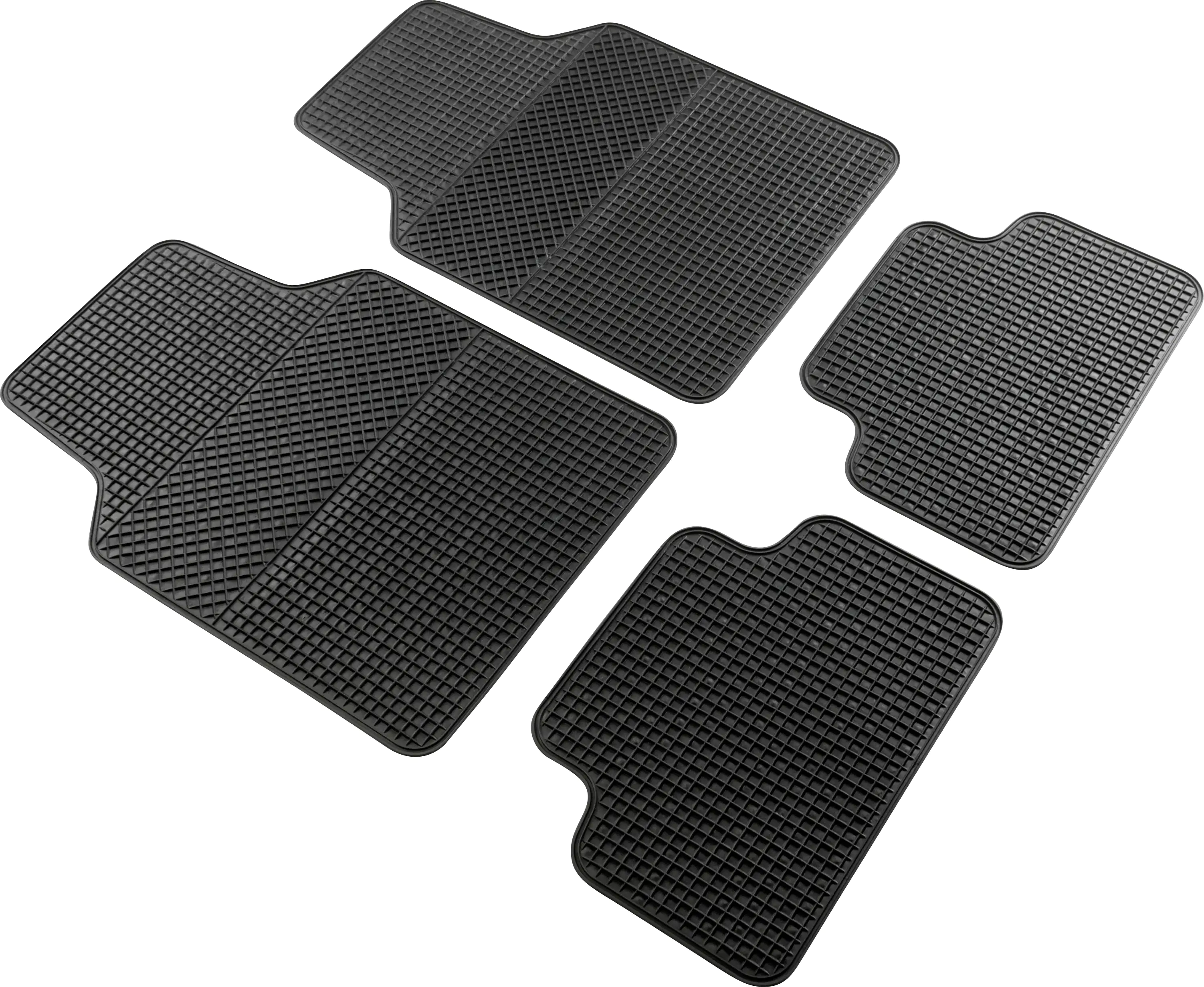 9001778280381_2560357 Walser Universal Fußmatten EVO Komplett-Set schwarz