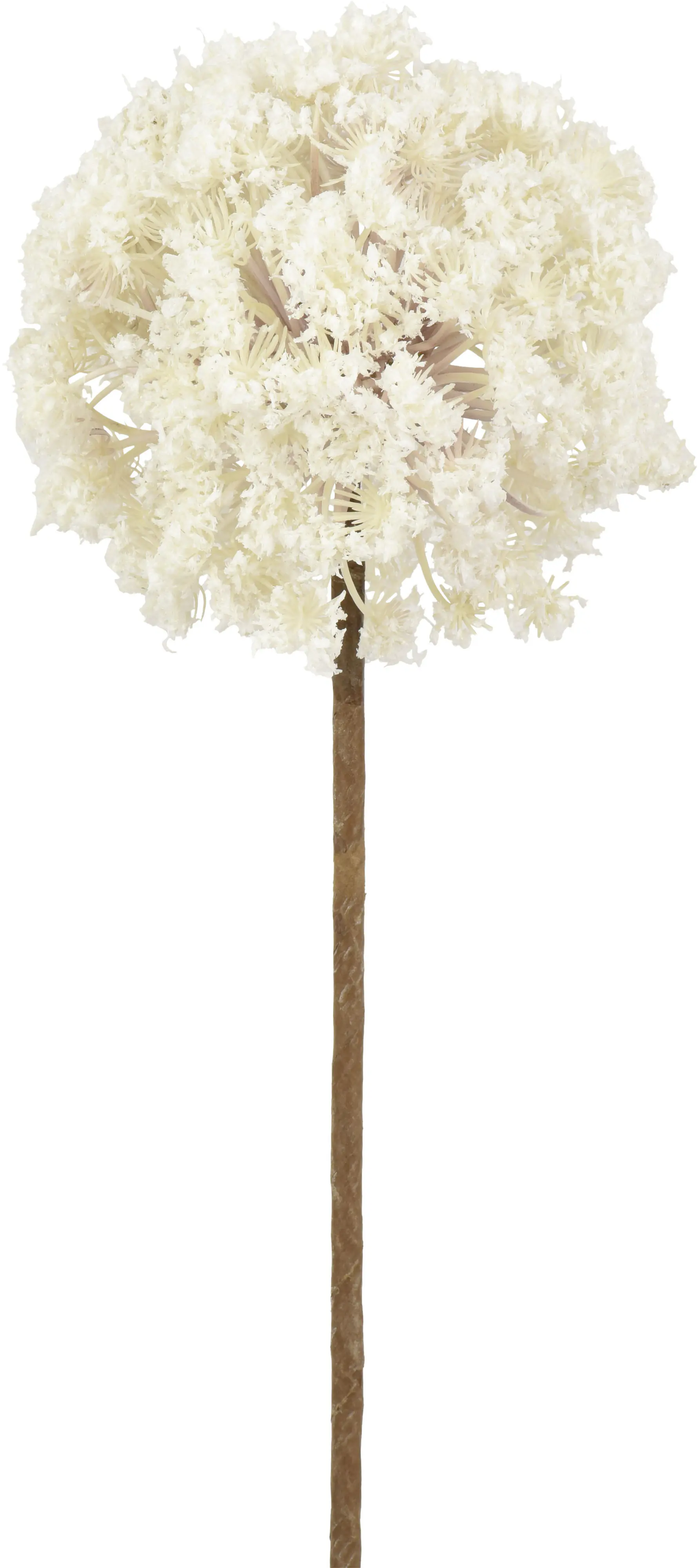Everlands Weihnachtsdeko Blume 70 cm weiß