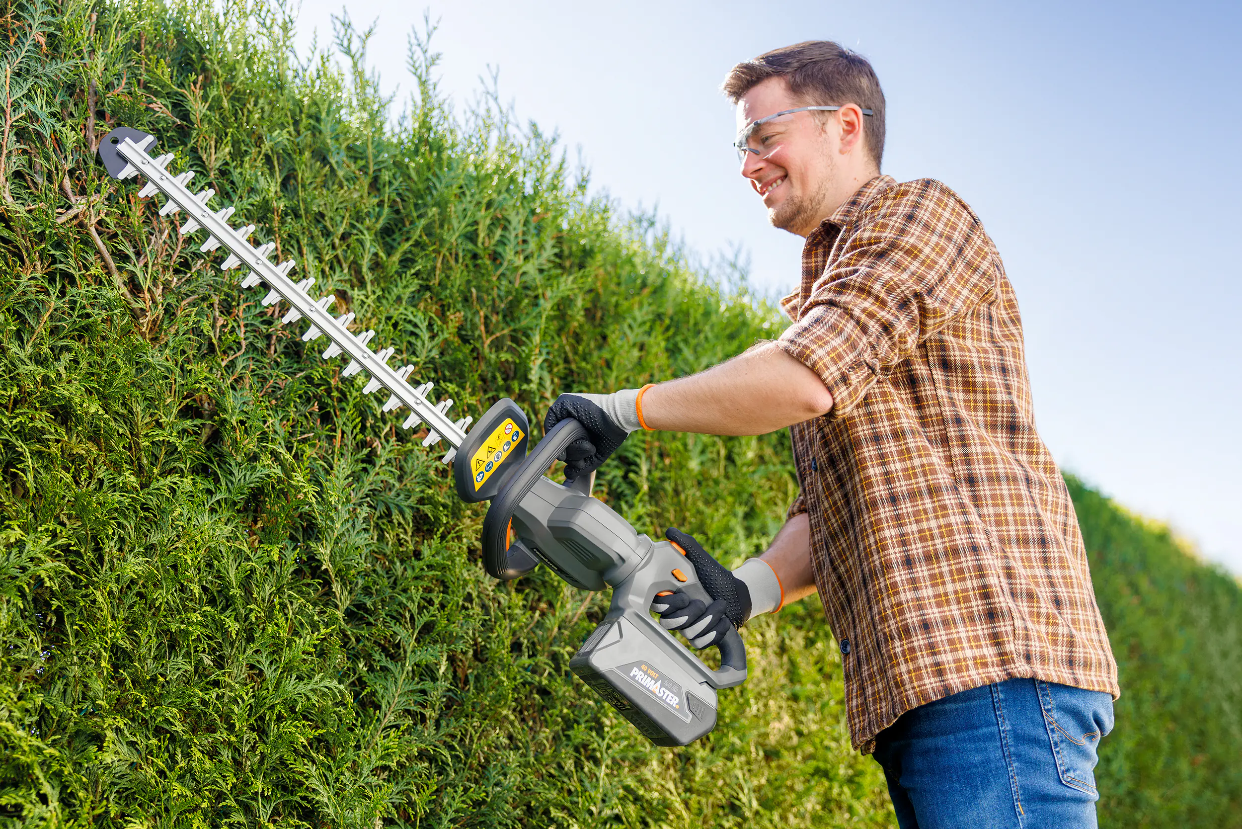 Primaster Akku Heckenschere PAHS 40 54,5 cm Schnittlänge ohne Akku und Ladegerät Primaster Akku Heckenschere PAHS 40 54,5 cm Schnittlänge ohne Akku und Ladegerät