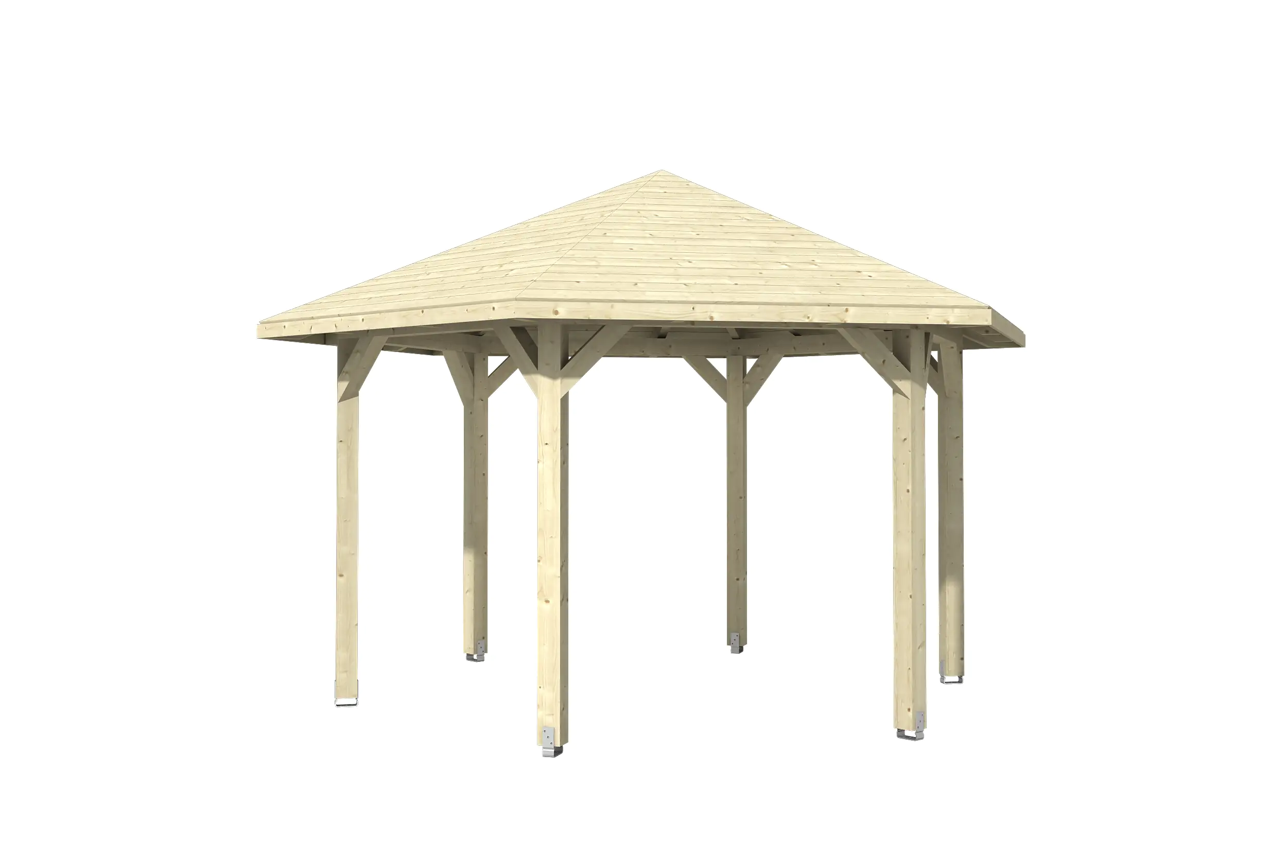 SKAN HOLZ Pavillon Nancy 3 Leimholz, natur