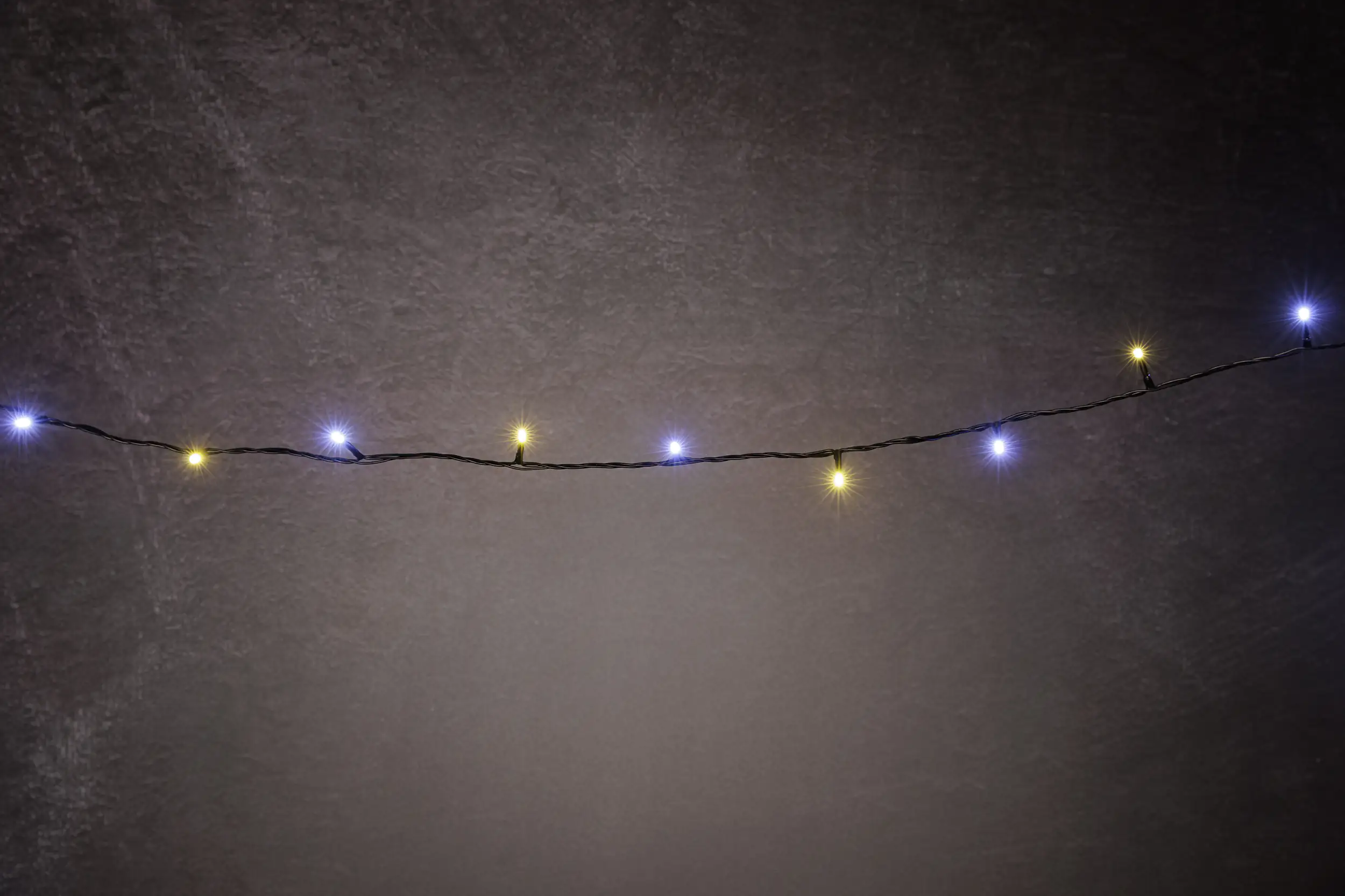 TrendLine LED-Lichterkette Classic Außen 11,5 m warmweiß-kaltweiß mit Timer