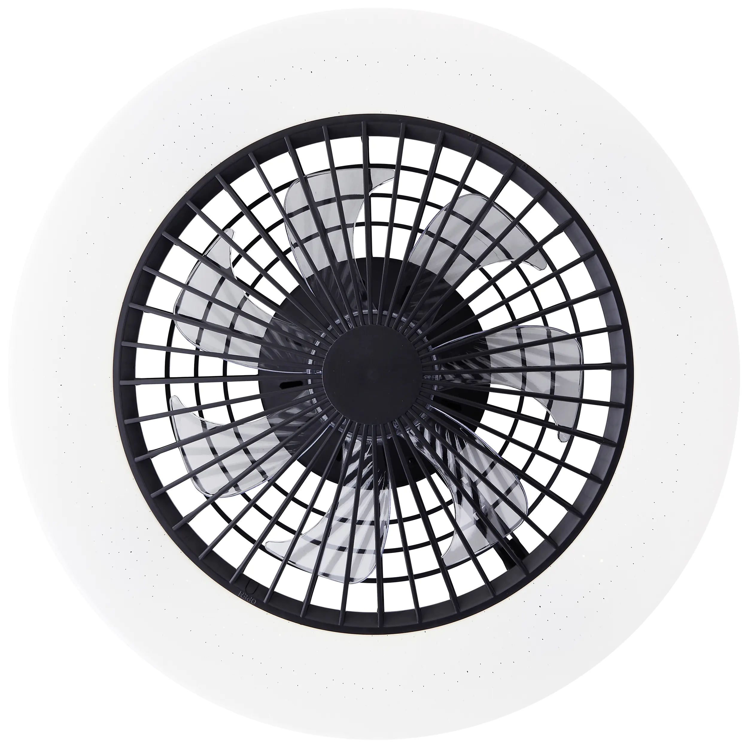 Brilliant LED Deckenleuchte mit Ventilator Siano Ø 48 cm 40 W schwarz  Brilliant LED Deckenleuchte mit Ventilator Siano Ø 48 cm 40 W schwarz
