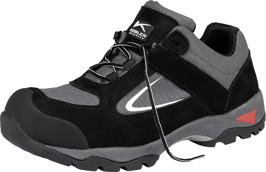 Kübler Sicherheitshalbschuh S1P schwarz/grau