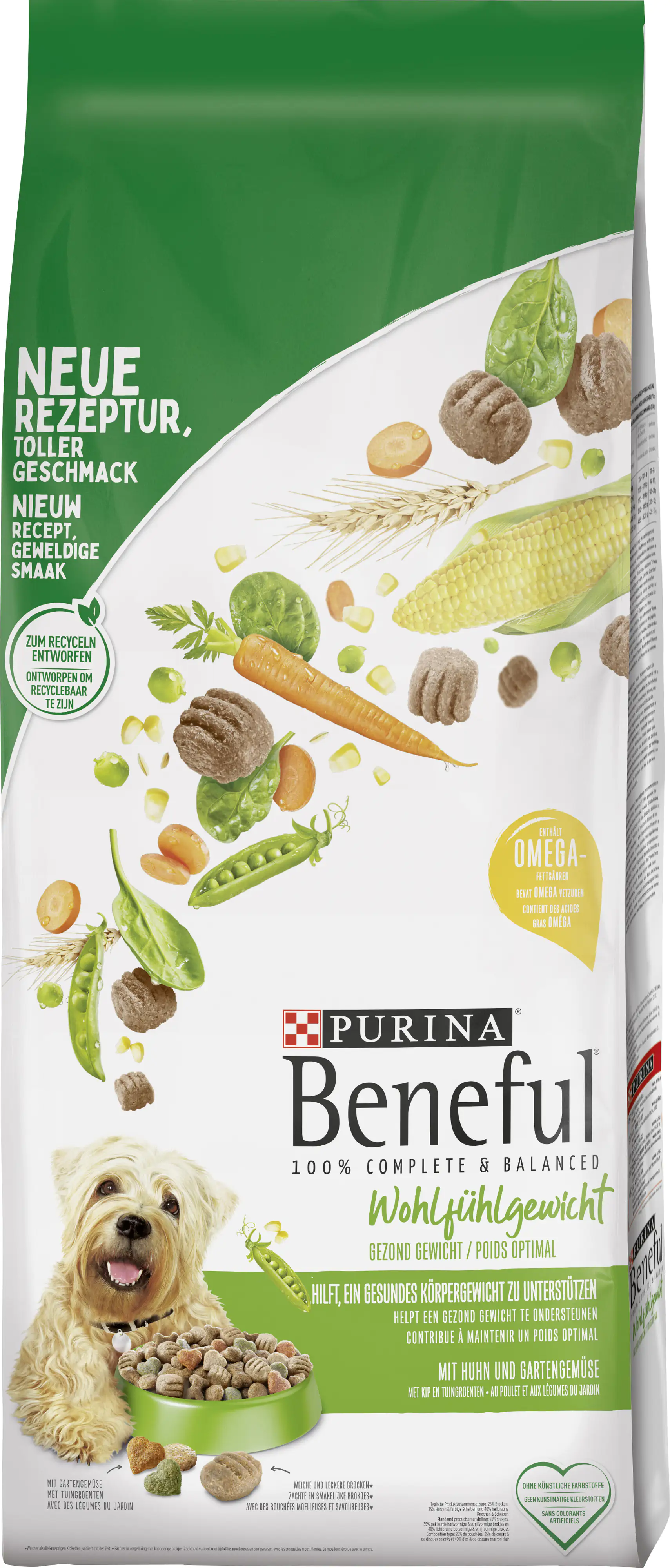 Beneful Hundefutter Wohlfühlgewicht mit Huhn und Gartengemüse 12 kg Beneful Hundefutter Wohlfühlgewicht mit Huhn und Gartengemüse 12 kg