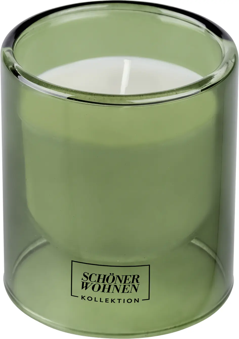 Schöner Wohnen Duftkerze im Glas S Basilico Mandarino Ø 7,5 x 8,5 cm Schöner Wohnen Duftkerze im Glas S Basilico Mandarino Ø 7,5 x 8,5 cm