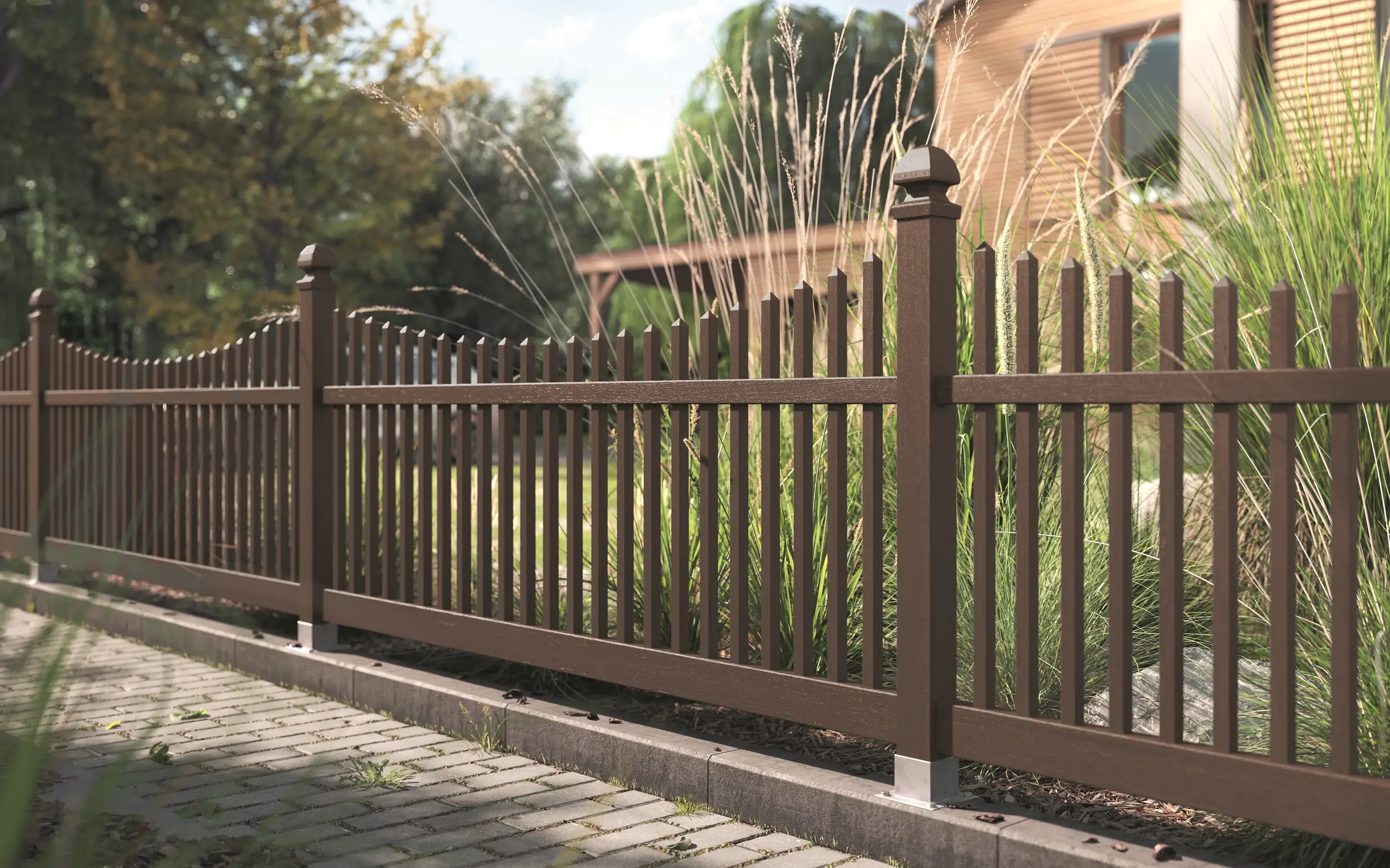 Alpina Wetterschutzfarbe deckend 0,75 L toskanabraun