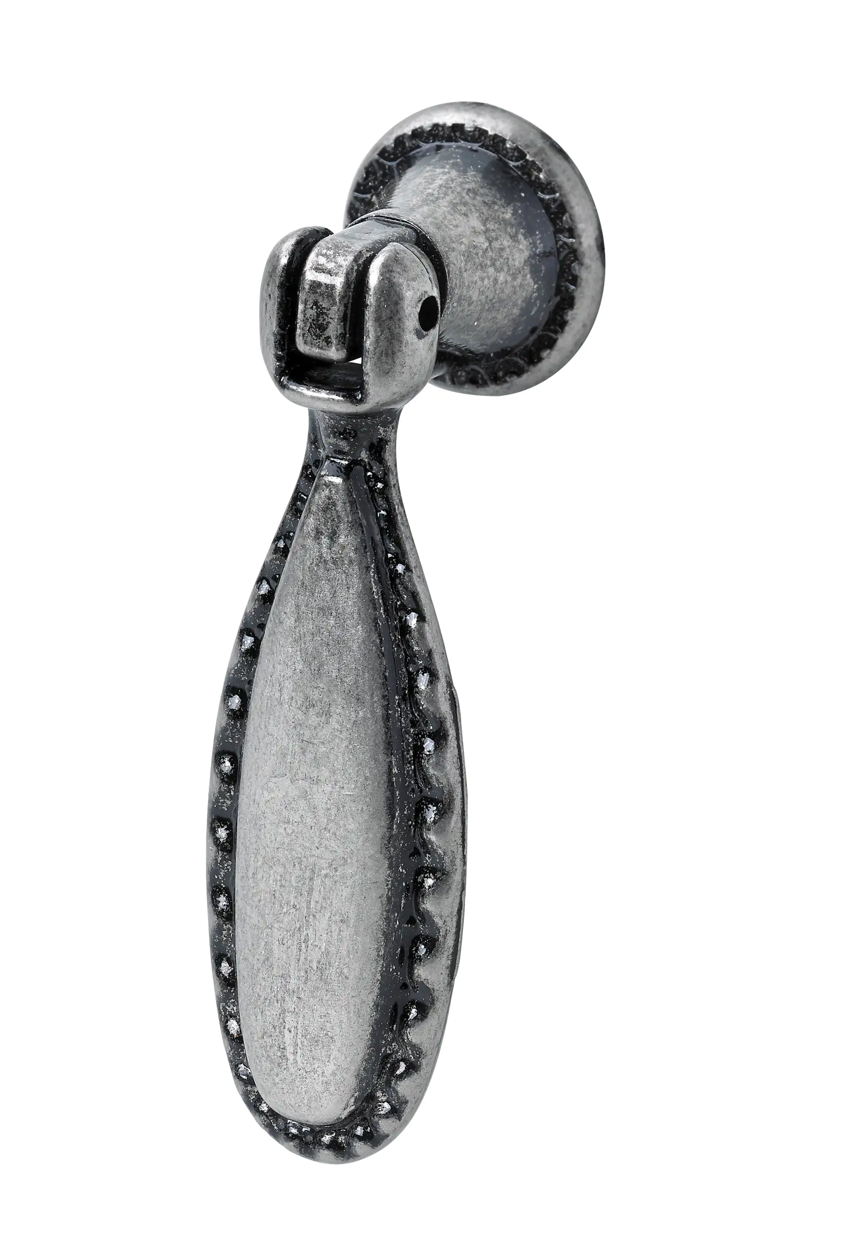 Hettich Möbelknopf Zinkdruckguss silber 60,0 x 18,5 mm - 1 Stück