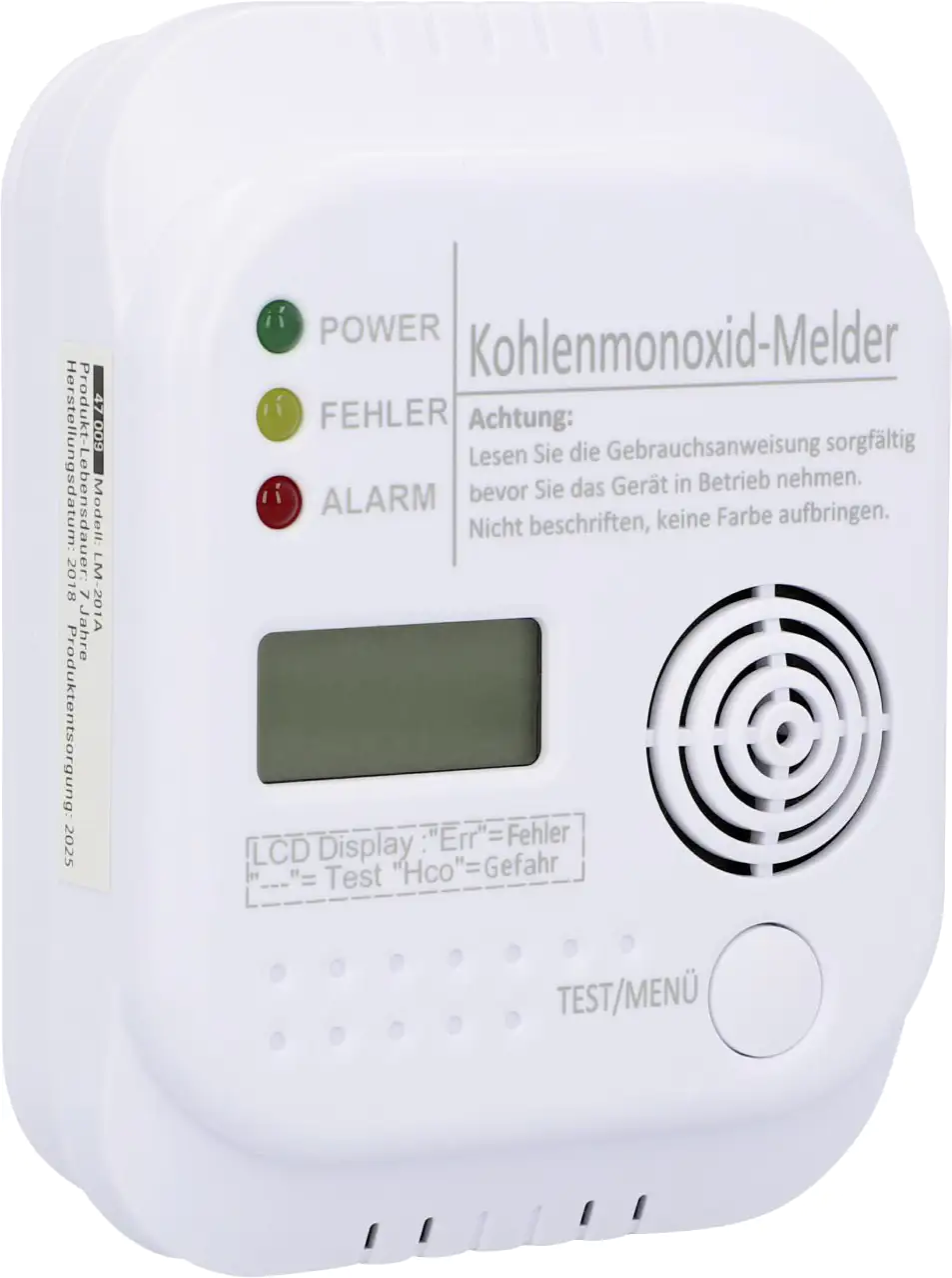 4008153470097_2499904 Kohlenmonoxidmelder CO-Melder mit Display