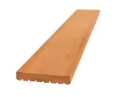 Terrassendiele Bangkirai 245 x 14,5 x 2,5 cm grob/fein unbehandelt