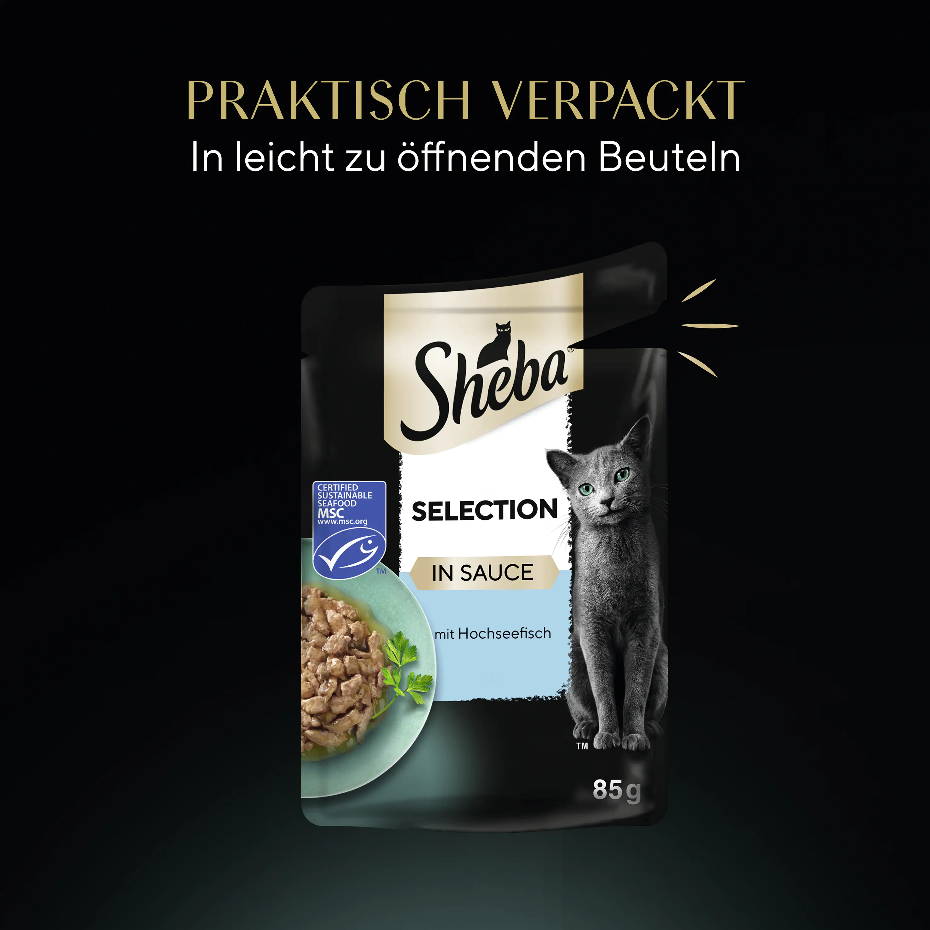 Sheba Katzennassfutter Thunfisch in Soße 85 g Sheba Cuisine 85 g Thunfisch Sheba Katzennassfutter Thunfisch in Soße 85 g Sheba Cuisine 85 g Thunfisch