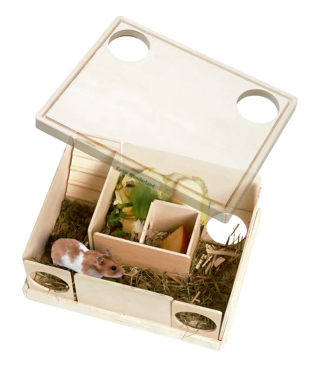 Nagerlabyrinth 22 X 17 X 10 cm ,beige