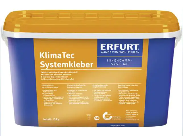 Erfurt Systemkleber für Thermovlies KlimaTec 10 kg kaufen Globus Baumarkt