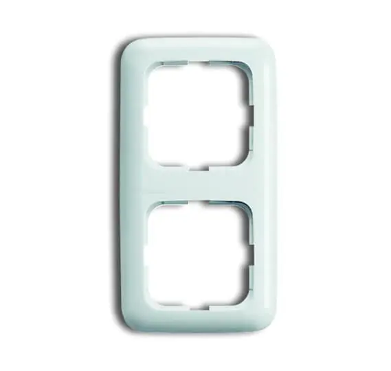 Busch-Jaeger Abdeckrahmen 2-fach Reflex SI, alpinweiß, 2512-214