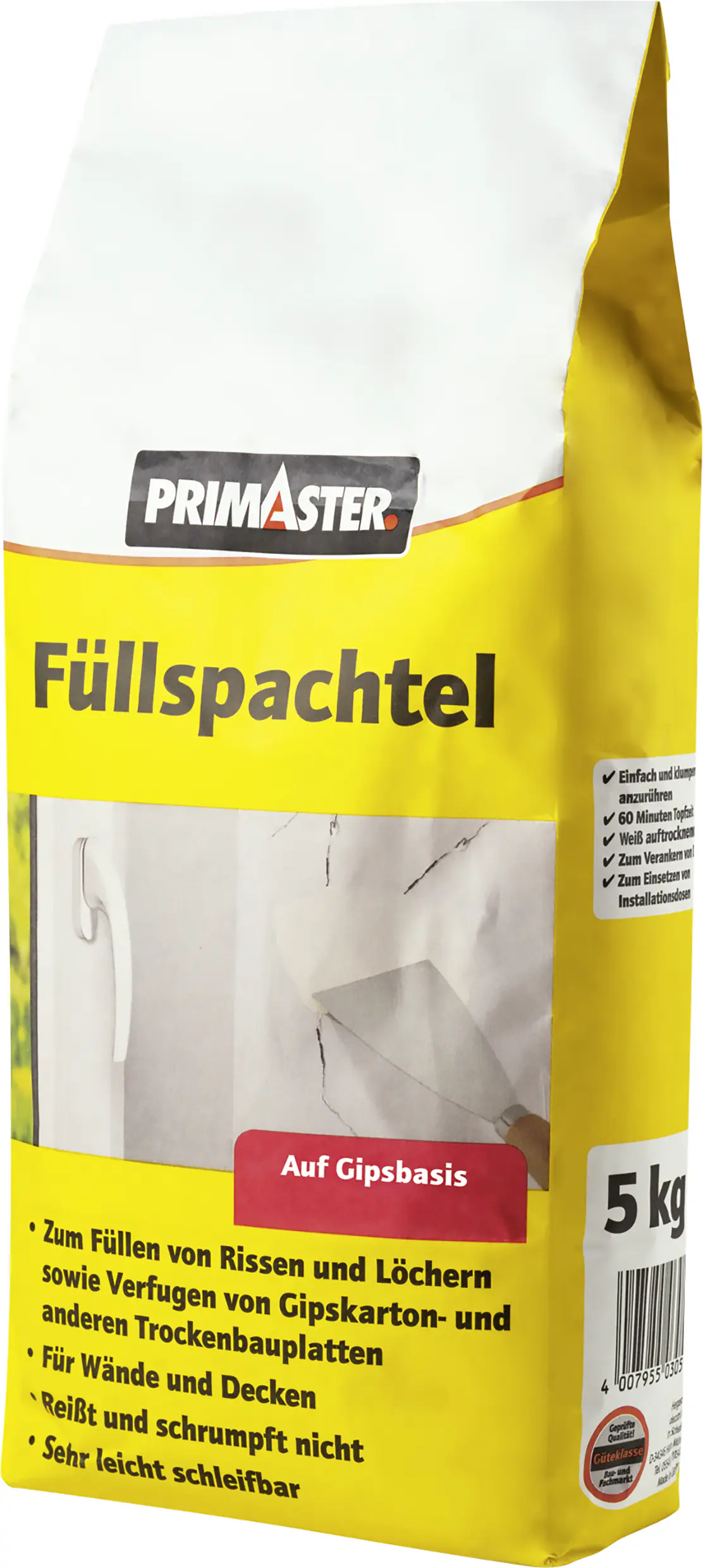 Produktbild:  Primaster Füllspachtel 5 kg