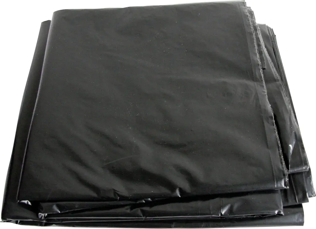 Color Expert Abdeckplane schwer LDPE 75 my 4 x 5 m 20 m², schwarz
