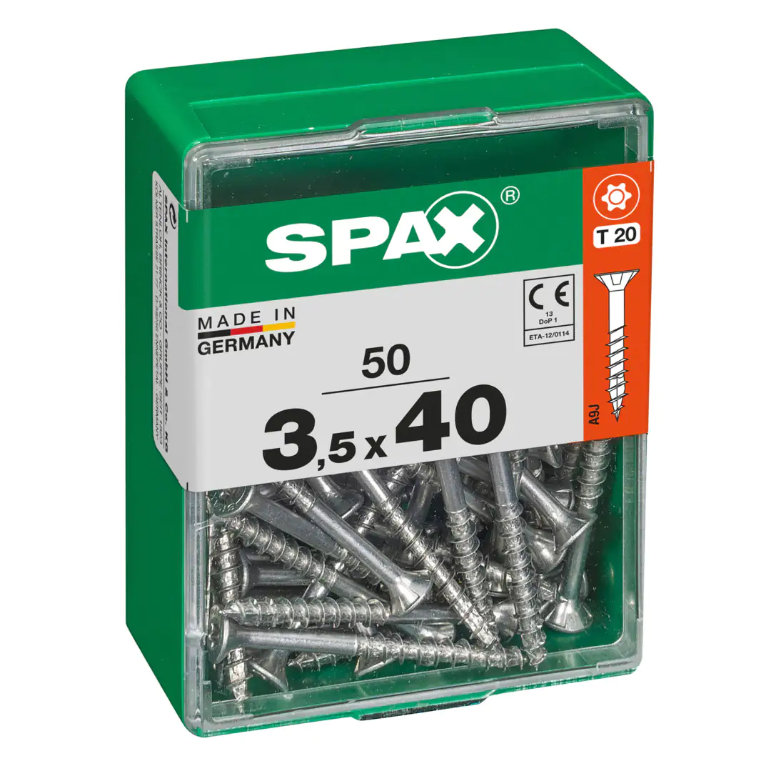 Spax Universalschrauben 3.5 x 40 mm TX 20 - 50 Stk.