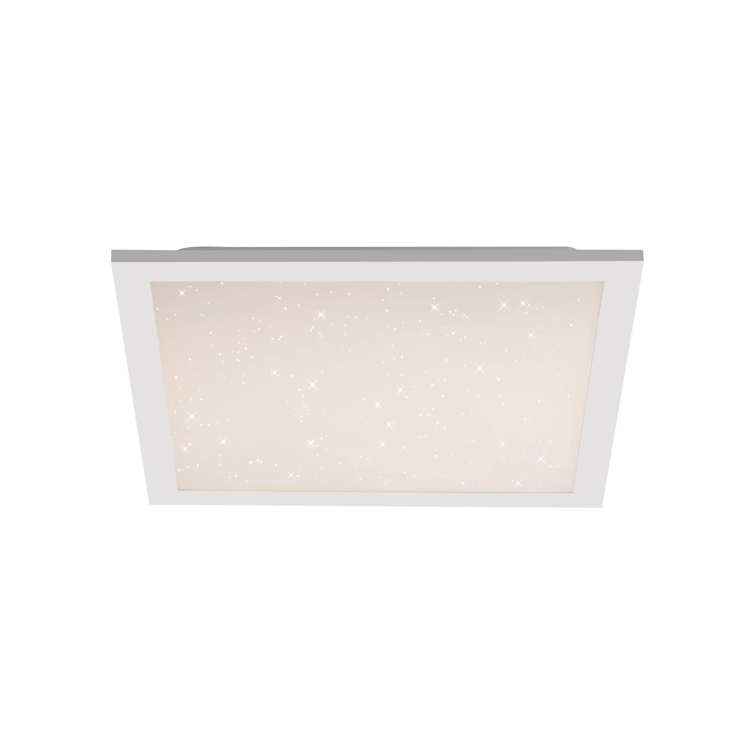 JustLight LED Deckenleuchte Starryflat weiß 29,5 x 29,5 cm dimmbar