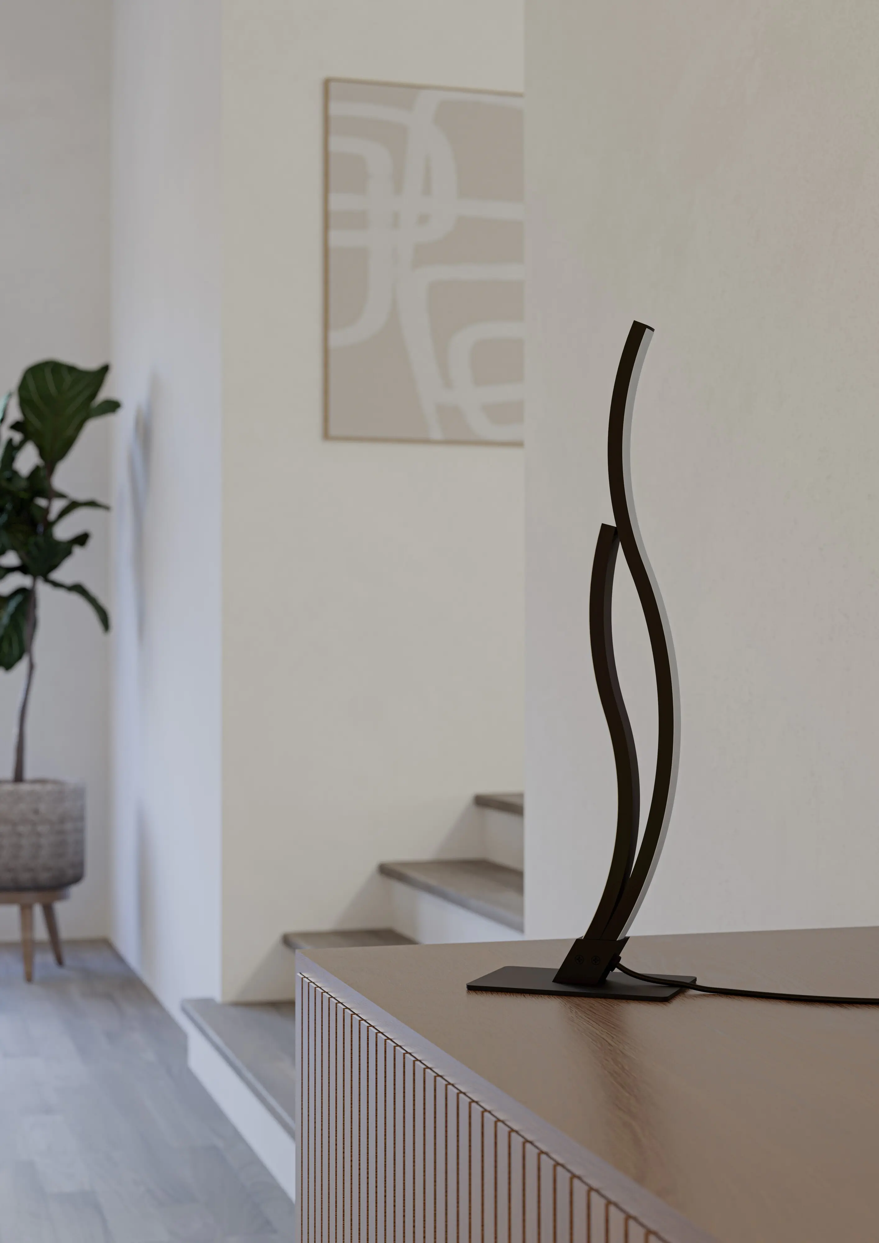 Eglo LED Tischleuchte Grisola 12W,1500 lm,3000K,ww,Stahl,Kunststoff