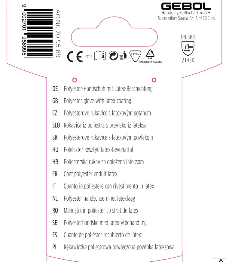 Gebol Handschuh Winter Eco   Gebol Handschuh Winter Eco