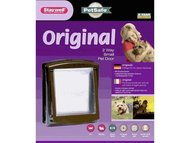 PetSafe Tür 730 braun/transparent 