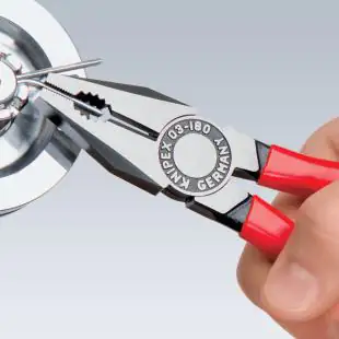 Knipex Kombizange 200 mm schwarz Mehrkomponenten-Hülle Knipex Kombizange 200 mm schwarz Mehrkomponenten-Hülle