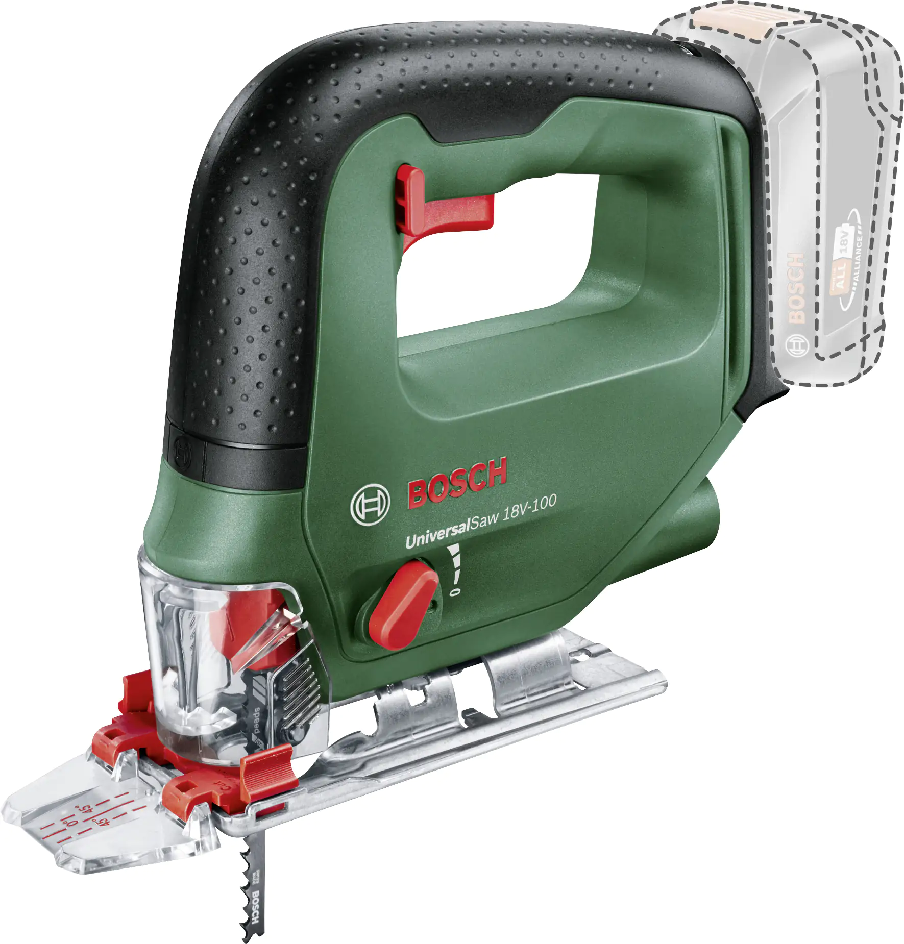 Bosch Akku-Stichsäge UniversalSaw 18V-100 18V Solo