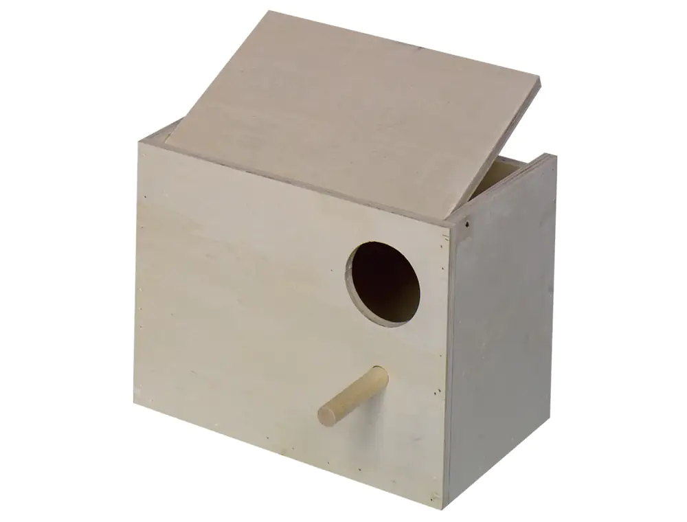 Nobby Nistkasten für Wellensittiche 22 x 17 cm