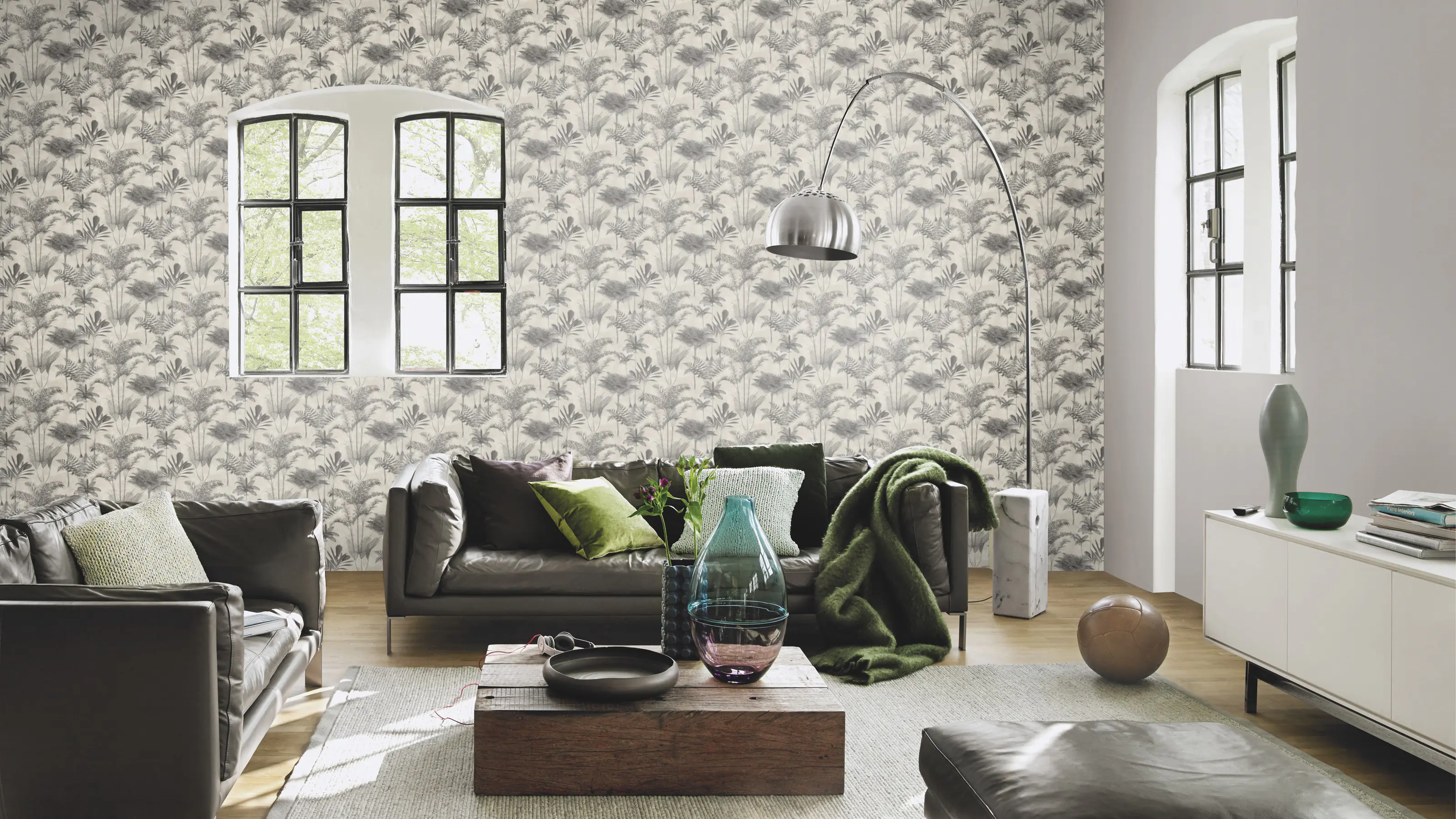 Rasch Vliestapete 555875 Grau-Dunkelgrau Uni 10,05 m x 0,53 m