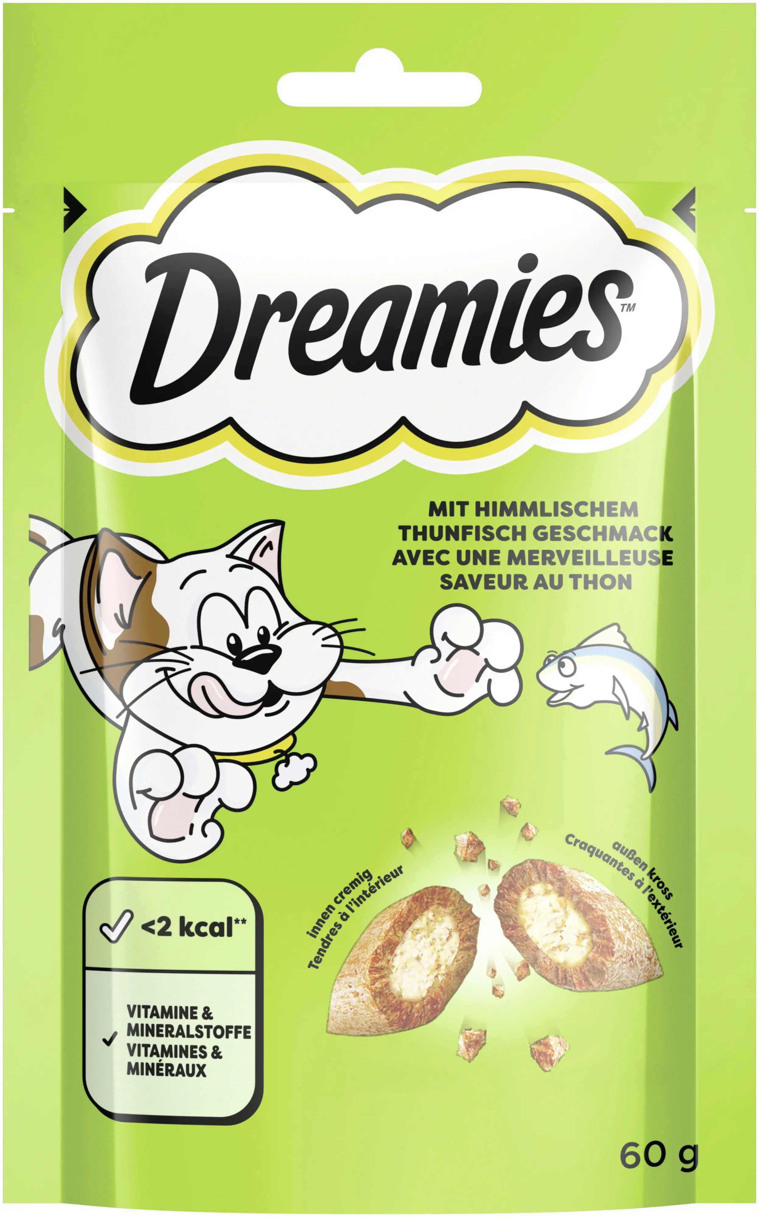 Dreamies Katzensnack Thunfisch 60 g