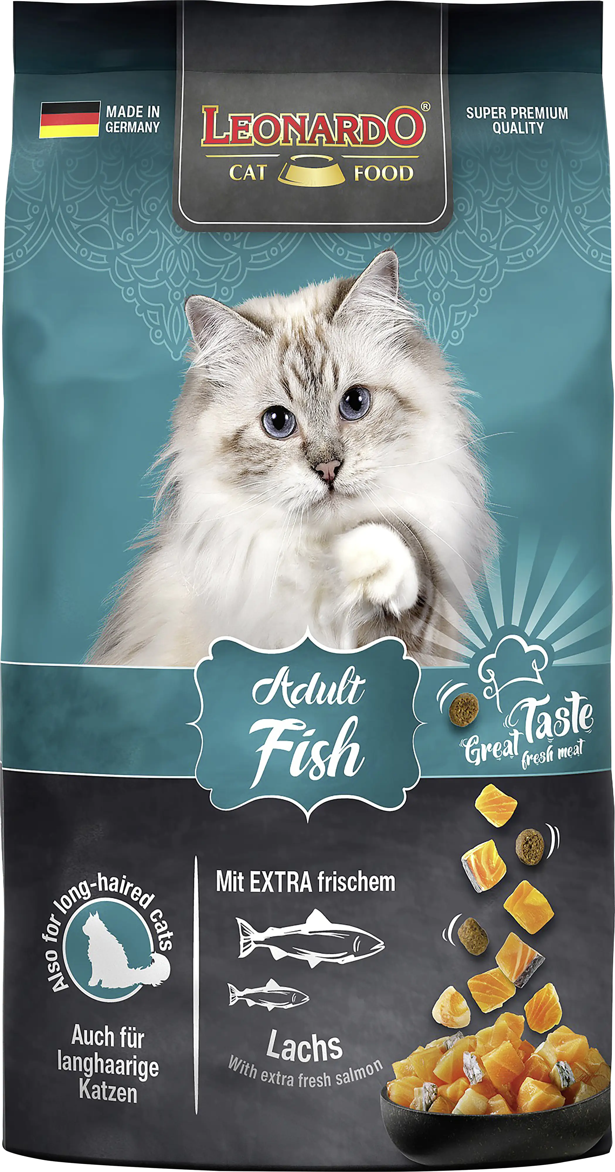 Leonardo Katzentrockenfutter  Leo Ad Fisch 300 g Leonardo Katzentrockenfutter  Leo Ad Fisch 300 g