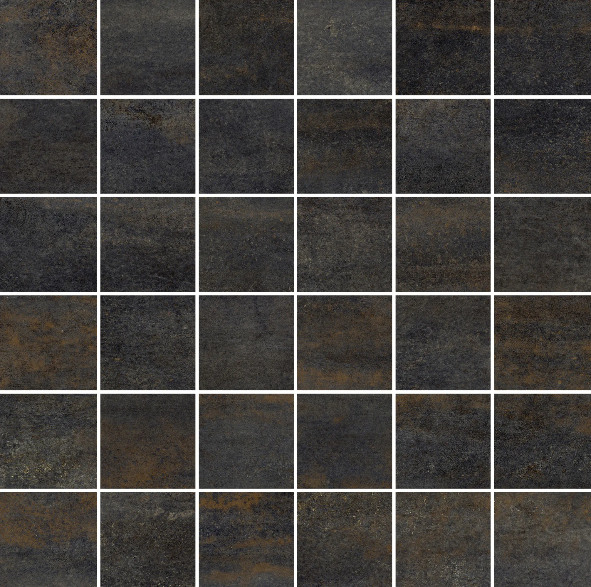 Vabene Mosaikfliese Allora Due Nero 30 x 30 cm anthrazit  Vabene Mosaikfliese Allora Due Nero 30 x 30 cm anthrazit