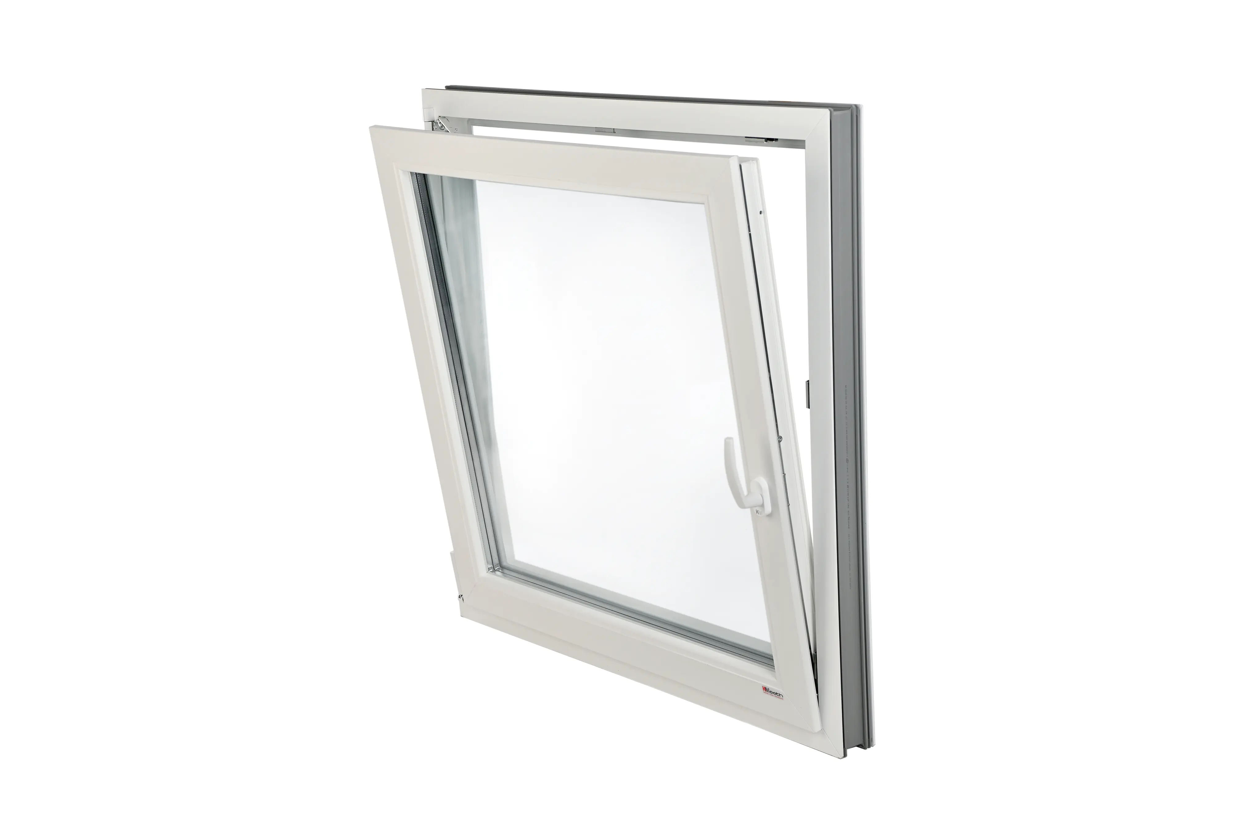 Kunststofffenster 90 x 140 cm Dreh-Kipp DIN links weiß Serie G74/3 Kunststofffenster 90 x 140 cm Dreh-Kipp DIN links weiß Serie G74/3