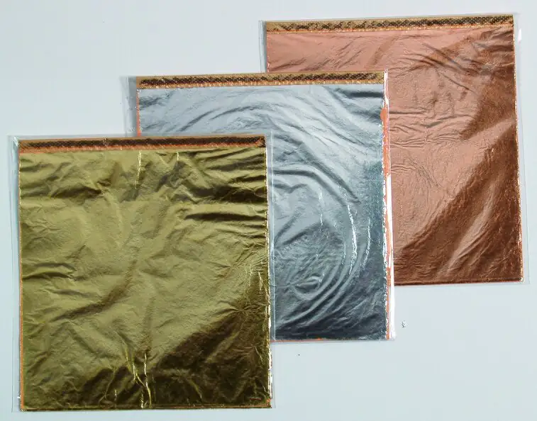 Kreul Blattmetall kupfer 6 Blatt 140 x 140 mm