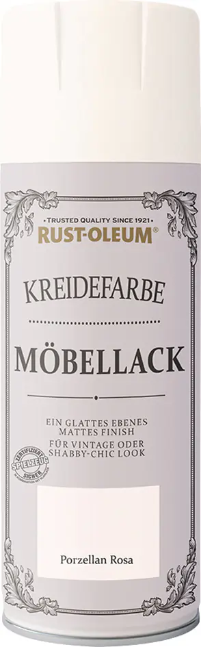 Rust-Oleum Kreidefarbe Möbellack 400 ml porzellan rosa