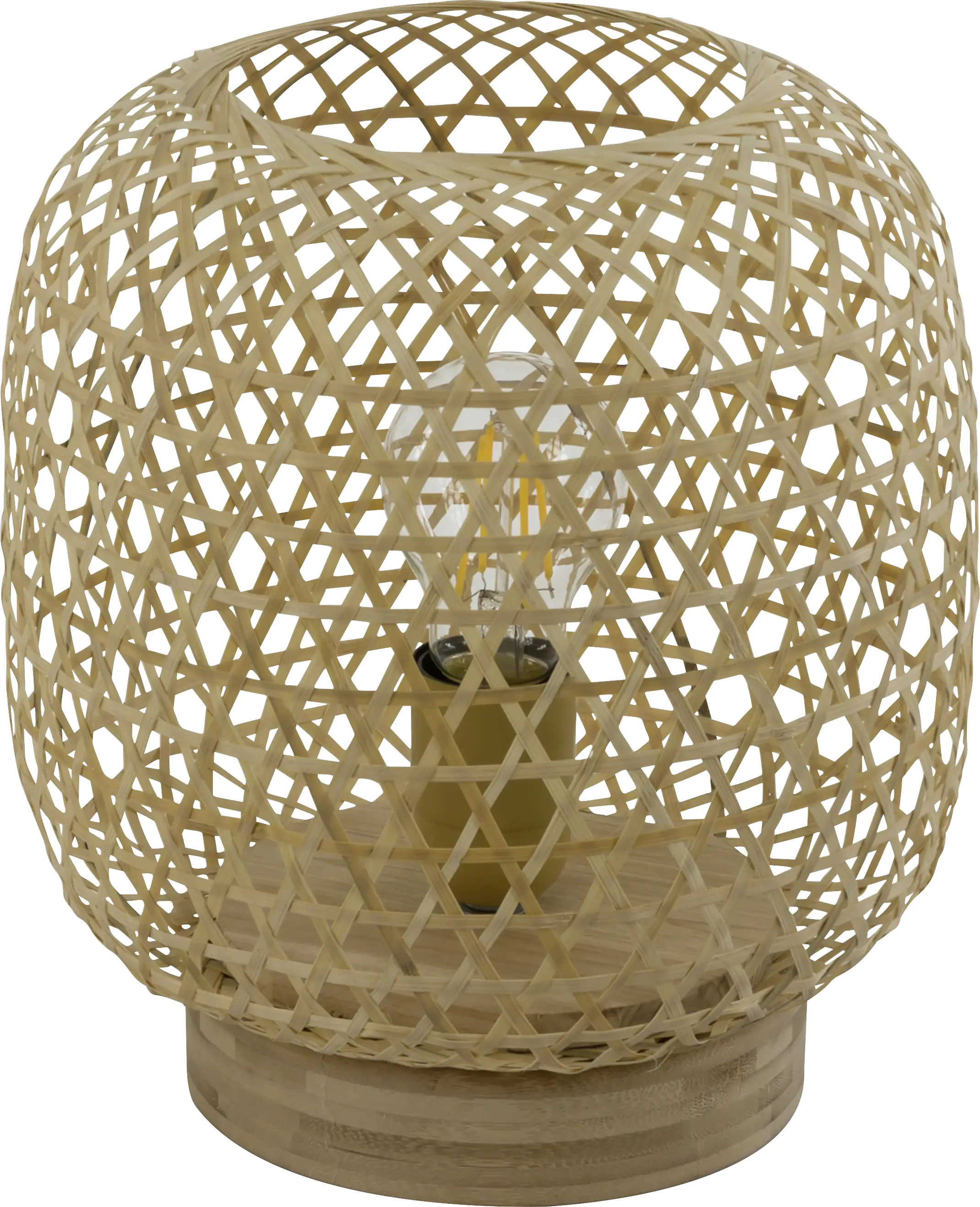 Globo Tischleuchte Mirena E27, natur, Bambus Globo Tischleuchte Mirena E27, natur, Bambus