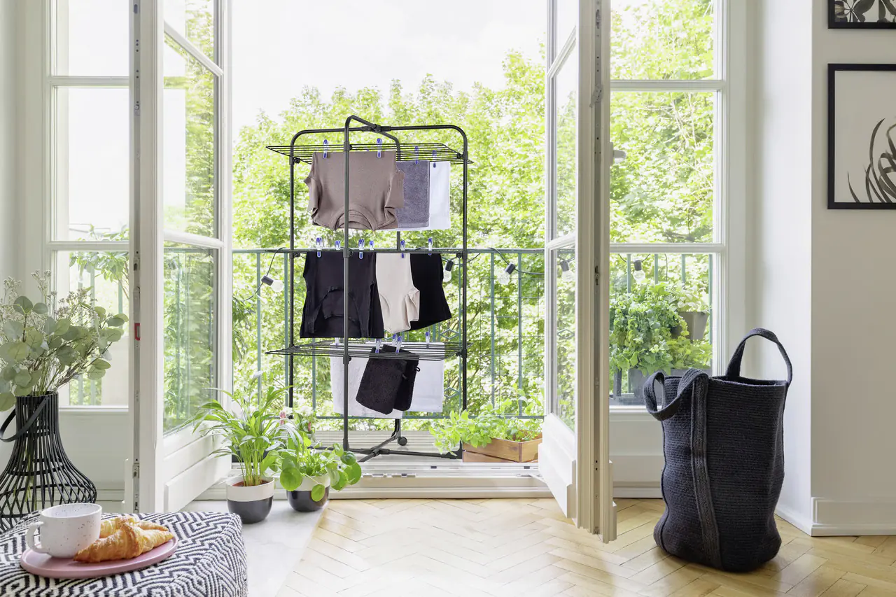 Leifheit Wäscheständer Classic Tower 270 Black