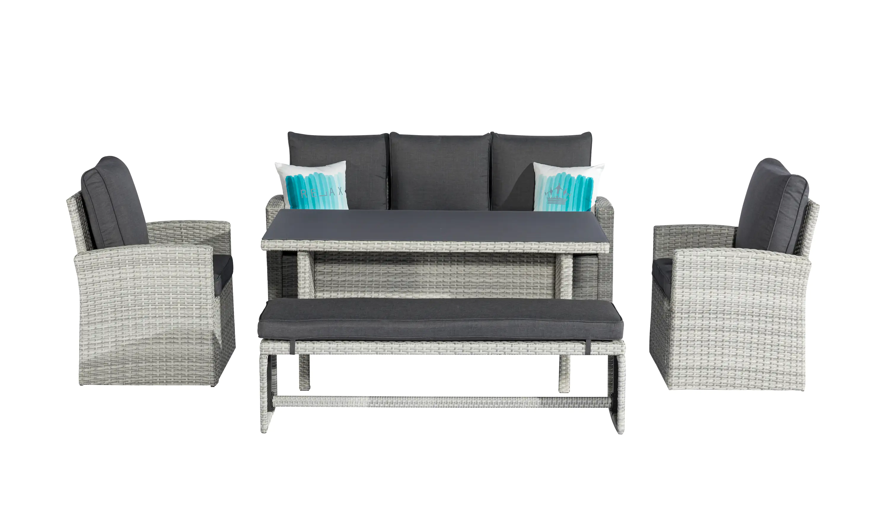 Trendline Dining Lounge Möbelset Turin XXL Trendline Dining Lounge Möbelset Turin XXL