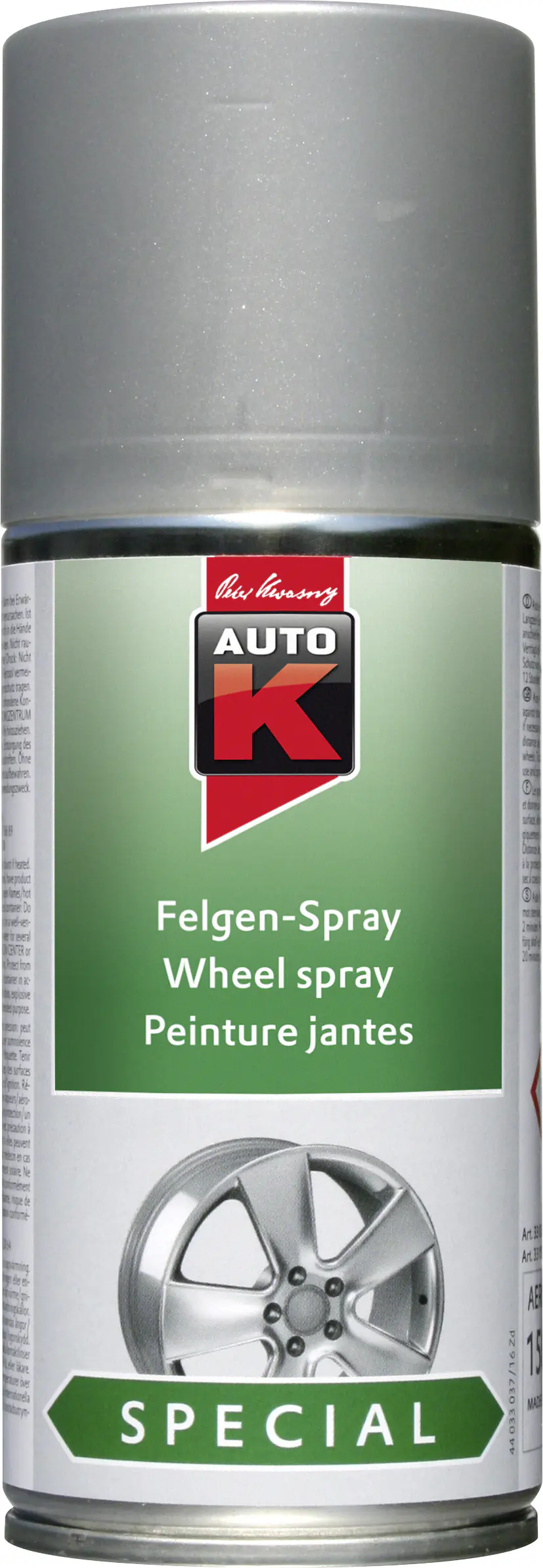 Auto-K Felgenspray Spezial kristallsilber 150ml