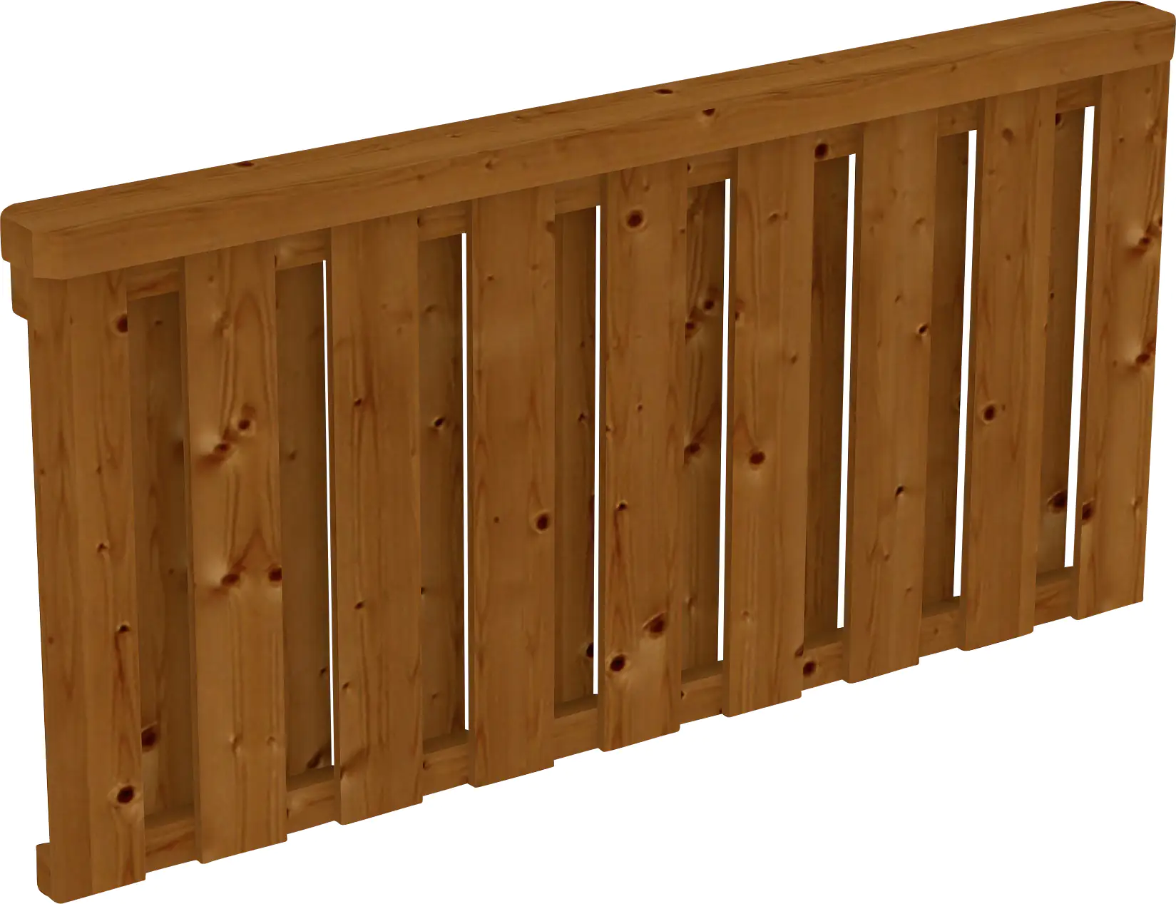 4018211006021 SKAN HOLZ Brüstung Deckelschalung 170 x 84 cm Douglasie