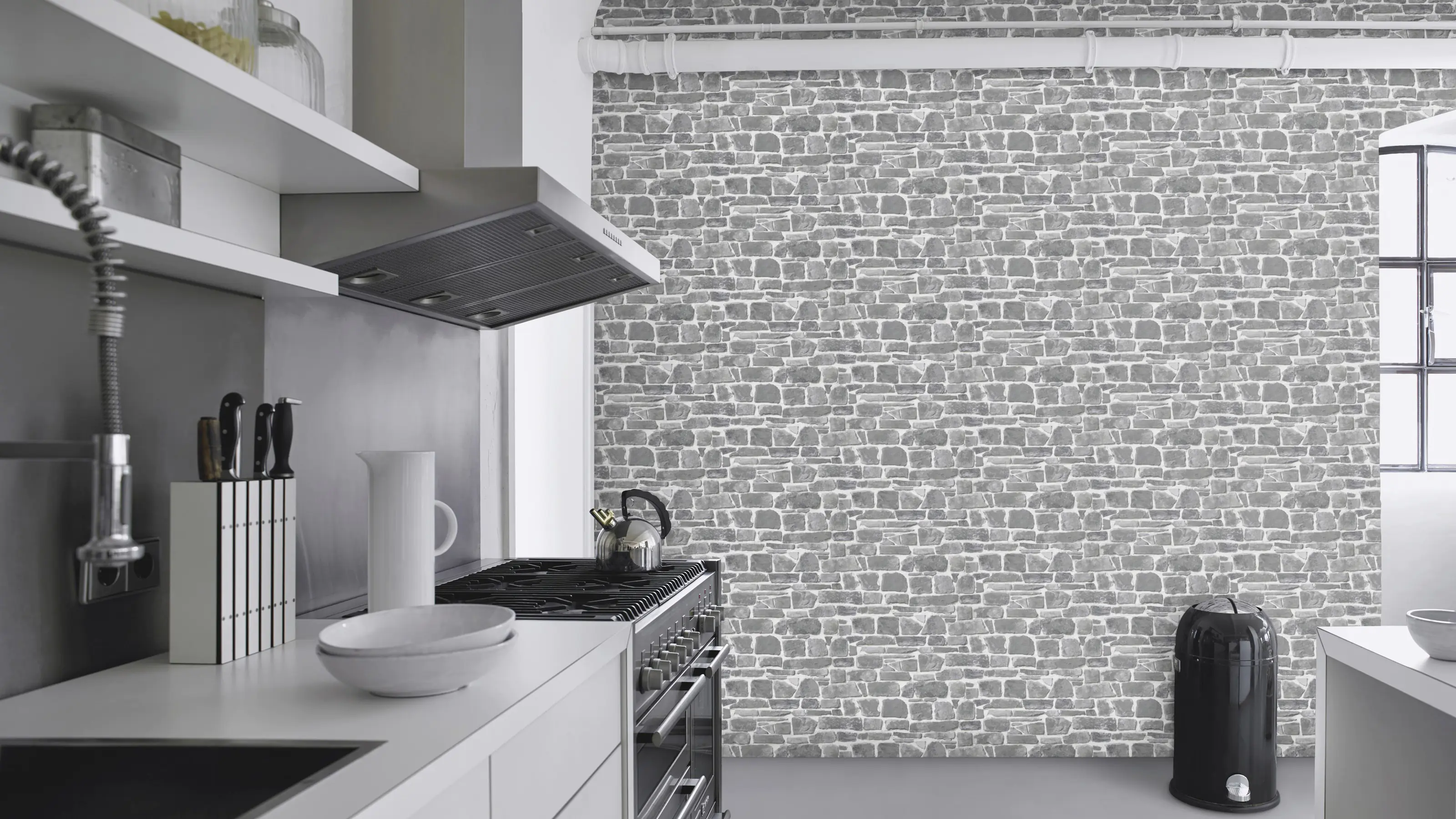 Rasch Papiertapete 265620 Selection steinoptik grau 10,05 x 0,53 m Rasch Papiertapete 265620 Selection steinoptik grau 10,05 x 0,53 m