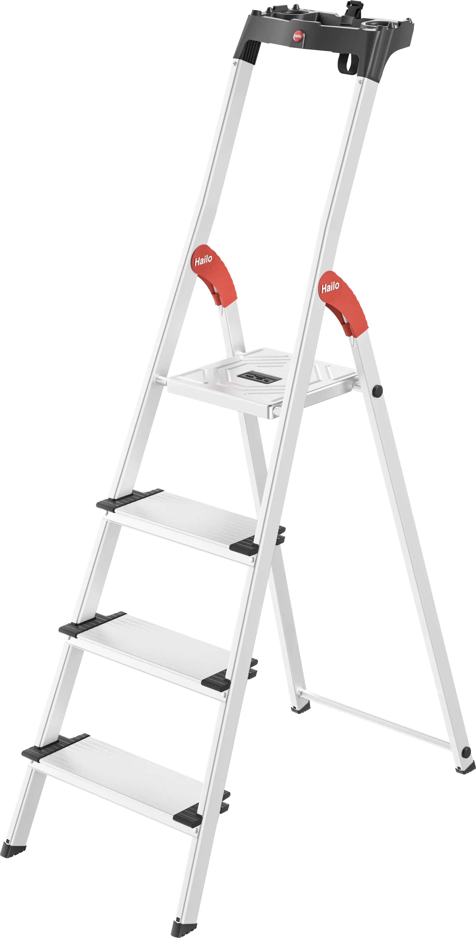 Hailo Aluminium-Sicherheits-Stehleiter L80 ComfortLine 2,85 m Hailo Aluminium-Sicherheits-Stehleiter L80 ComfortLine 2,85 m
