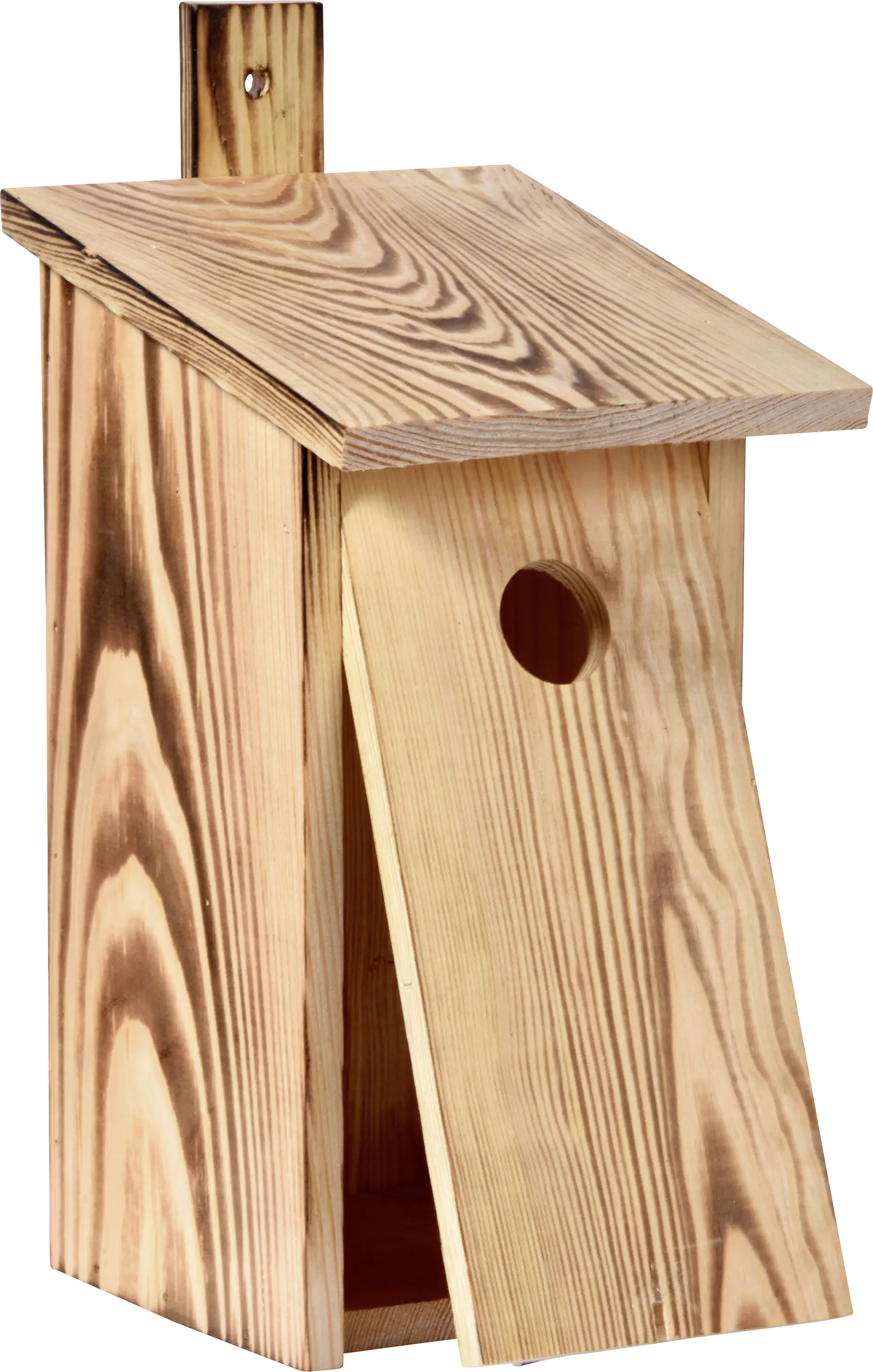 Dobar Nistkasten Kiefernholz geflammt LxBxH: 15,5x19x33 cm