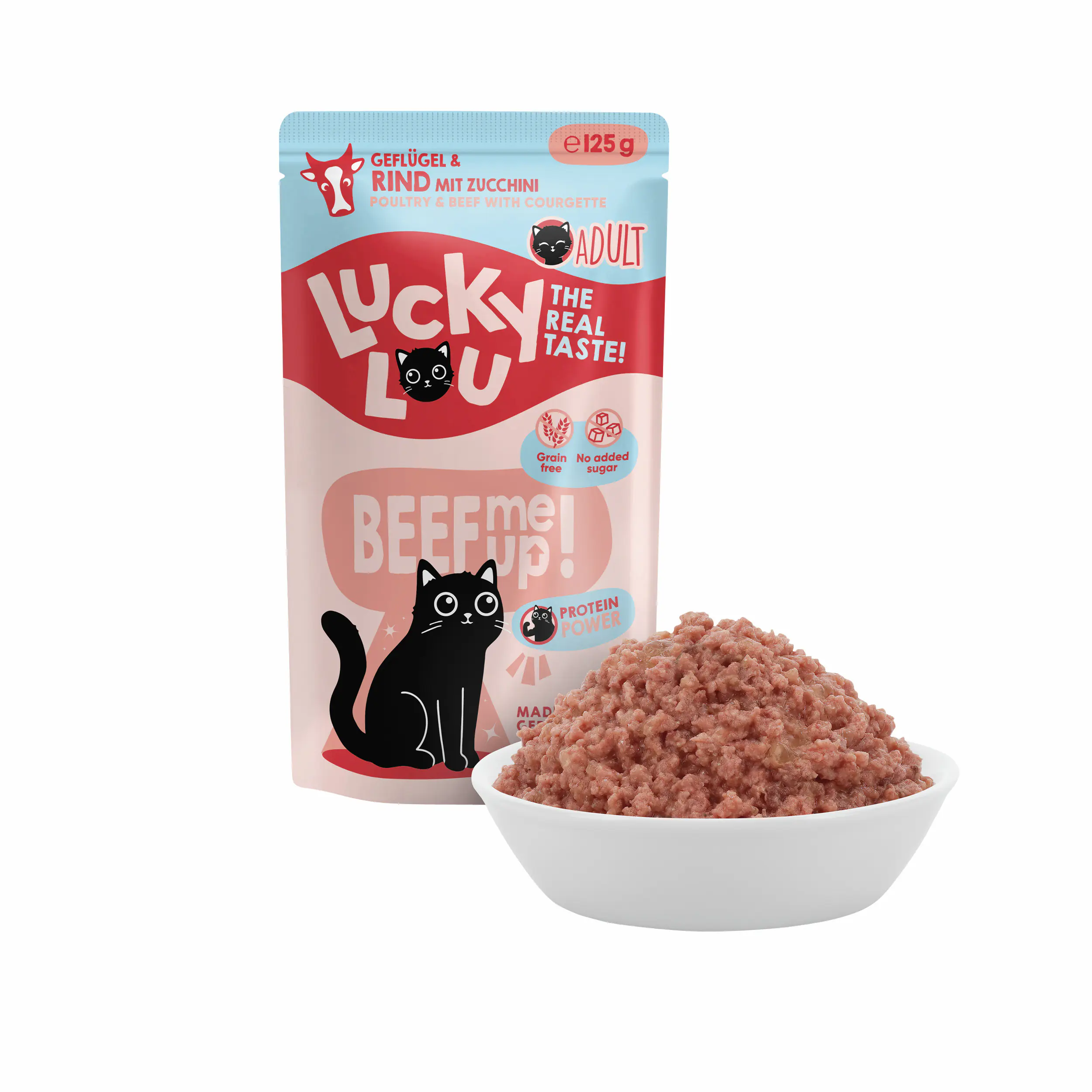 Lucky Lou Lifestage Adult Geflügel und Rind 125g Lucky Lou Lifestage Adult Geflügel und Rind 125g