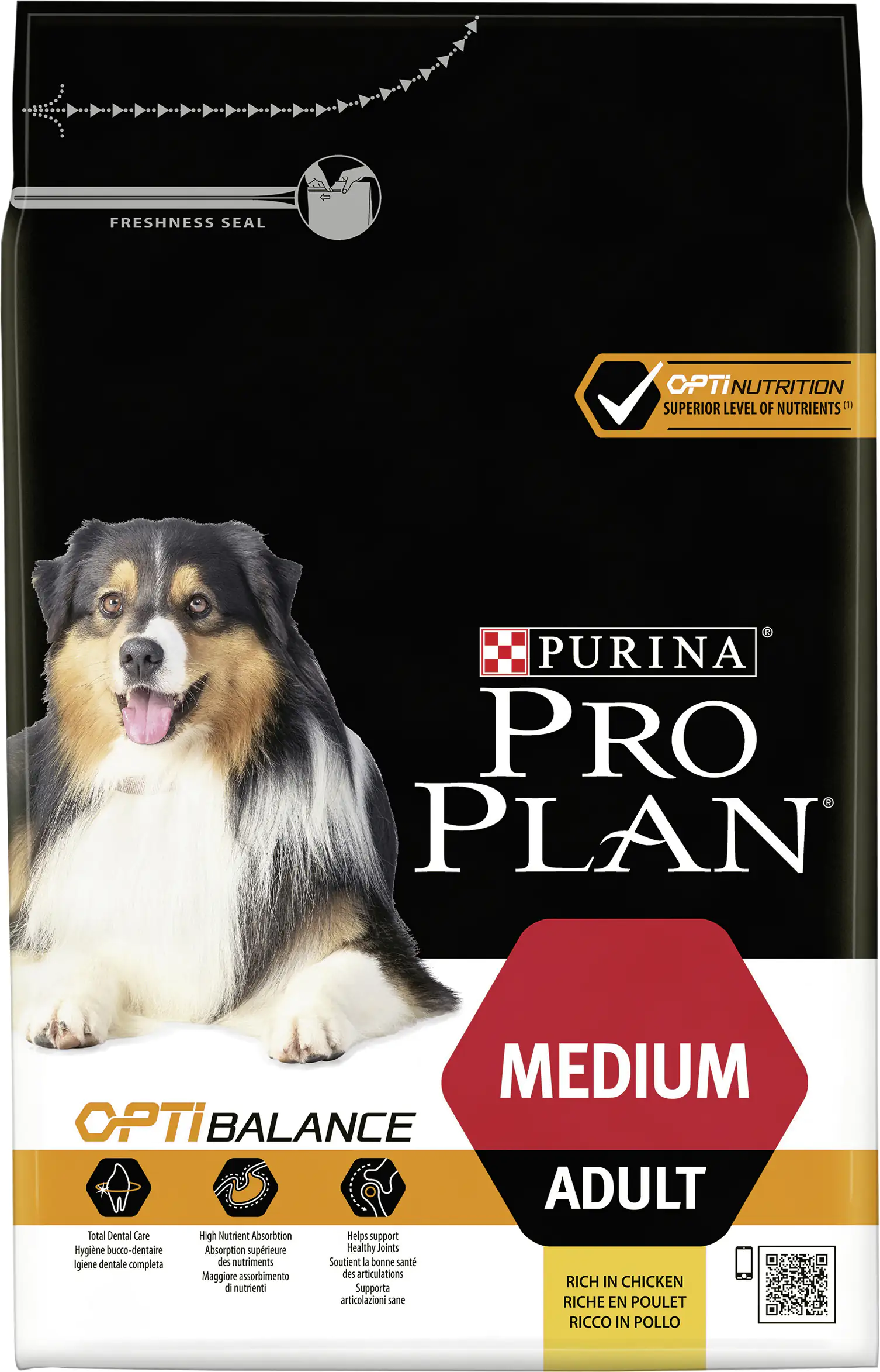Purina PRO PLAN Dog Medium Adult Huhn trocken 3 kg Purina PRO PLAN Dog Medium Adult Huhn trocken 3 kg