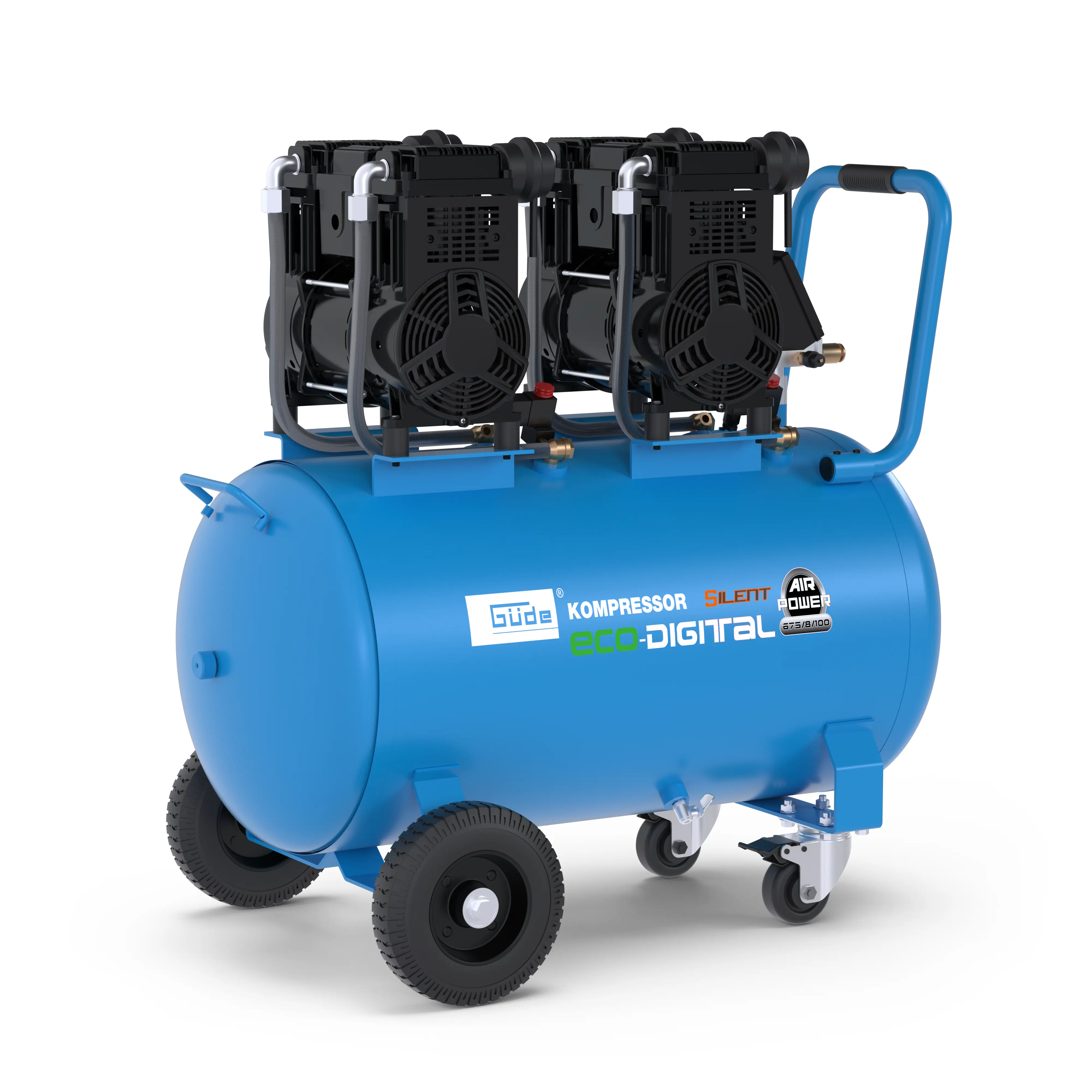 Güde Kompressor Airpower 675/8/100 ED-SILENT max. 8 bar 100 l 4400 W 230 V