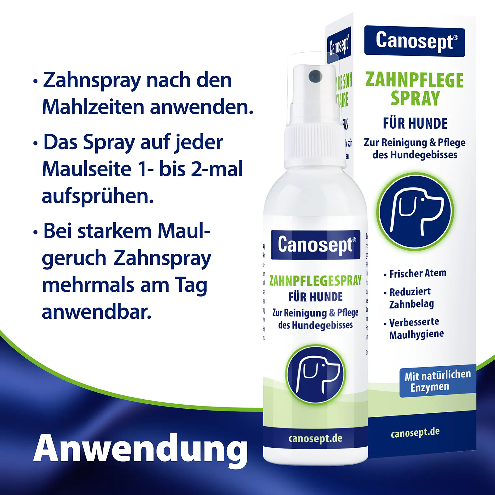 Canosept Zahnspray für Hunde 100 ml