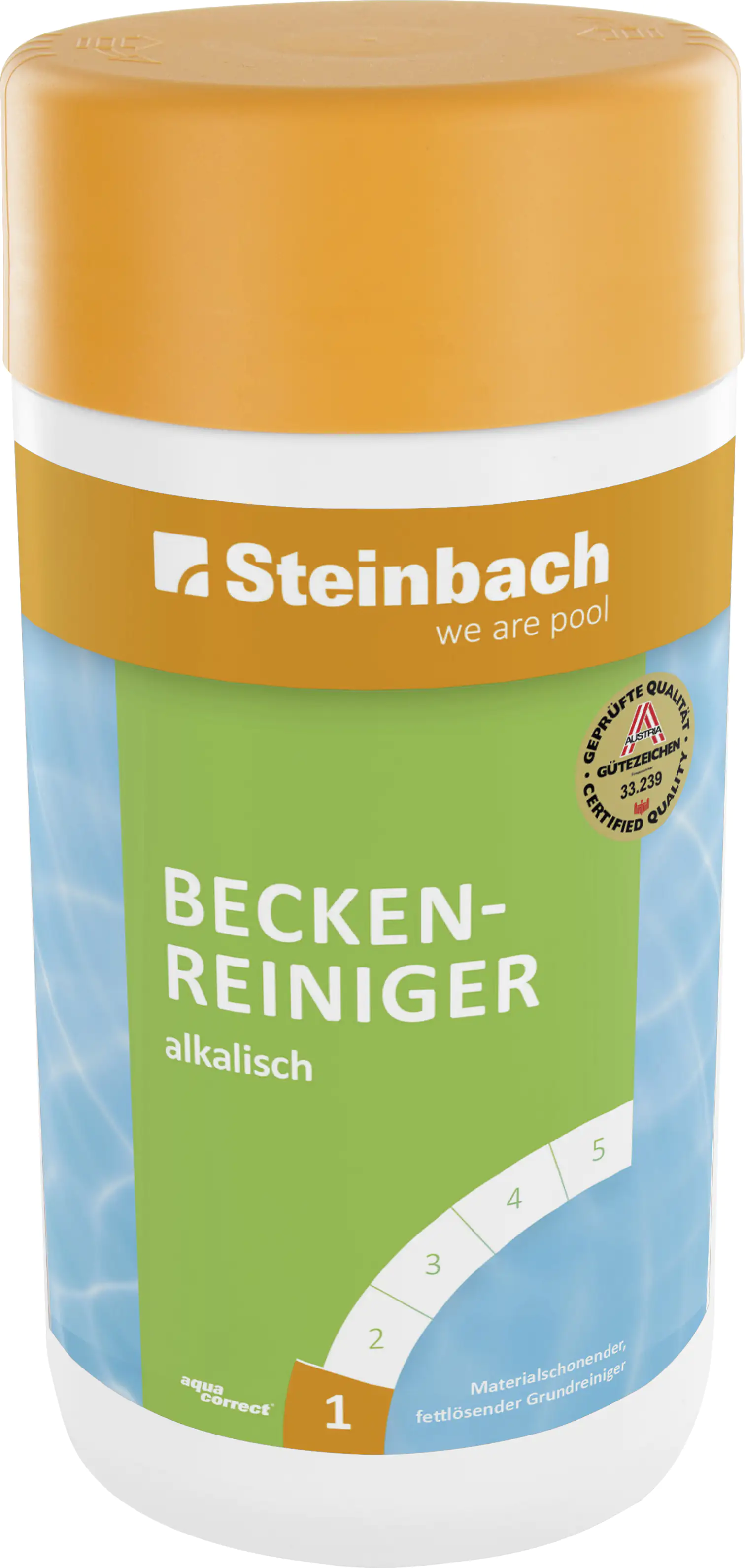9008748550048 Steinbach Poolpflege Beckenreiniiger alkalisch 1 L