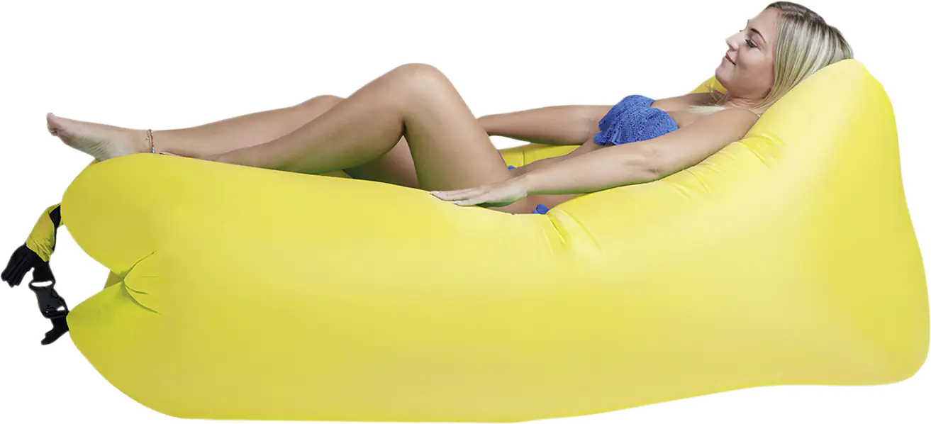 Happy People LOUNGER TO GO 2.0® gelb 180 x 75 x 60 cm