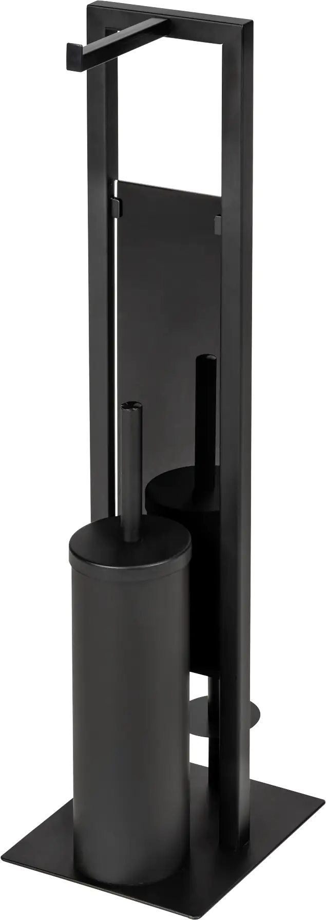 Wenko WC-Bürstengarnitur Rivalta schwarz matt